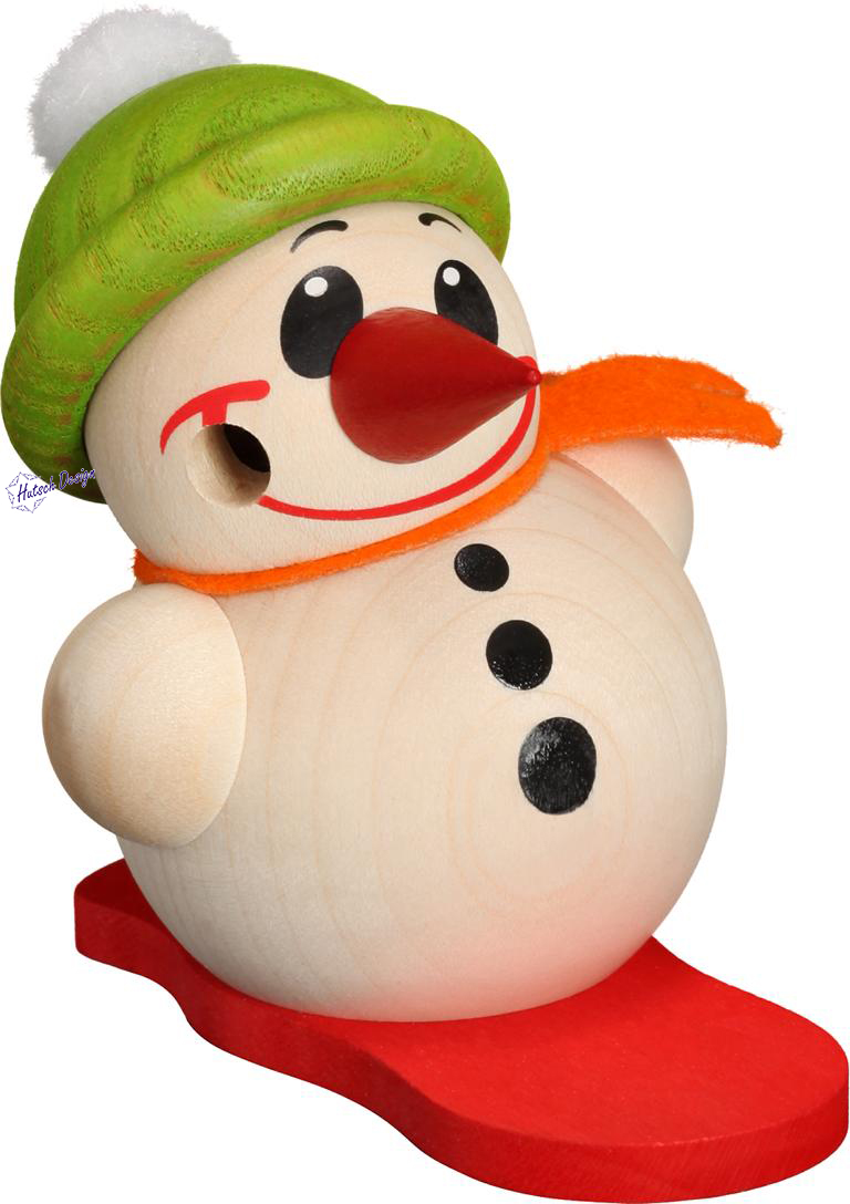 Cool-Man mit Snowboard & Bommelmtze Cool-Man mit Snowboard & Bommelmtze