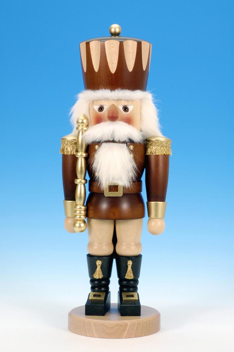 Nussknacker König natur  42,5 cm