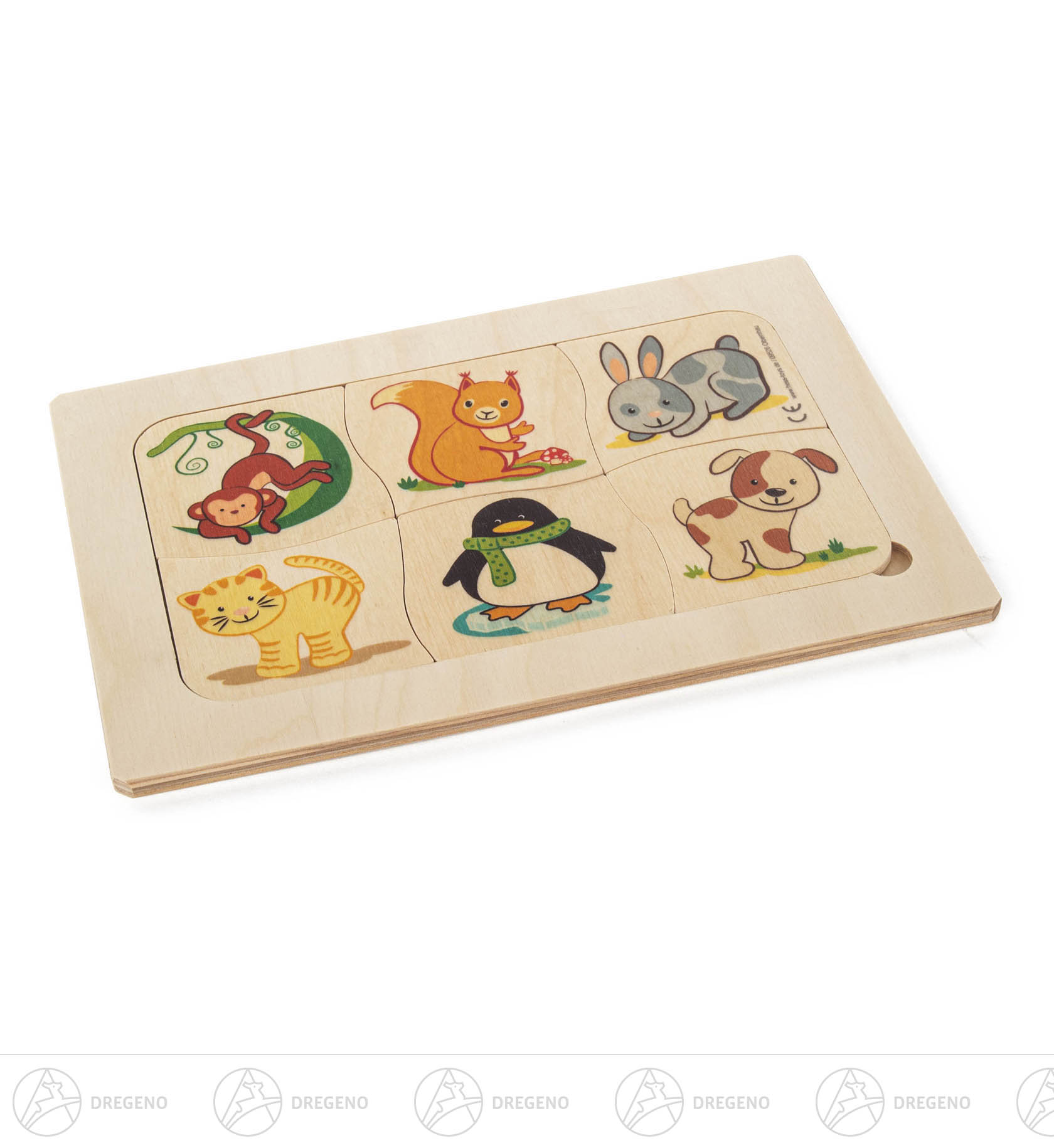 Lernpuzzle Tiere & Futter Lernpuzzle Tiere & Futter