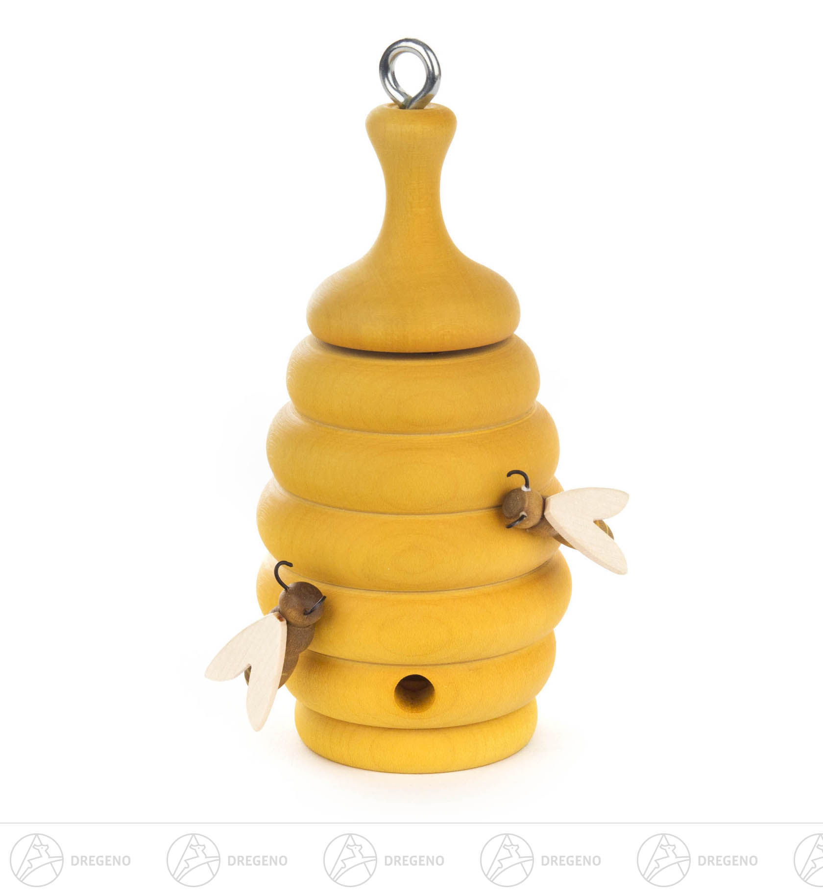 Bienenstock mit Räucherfunktion zum Stehen und Hängen -dregeno exklusiv- 15cm