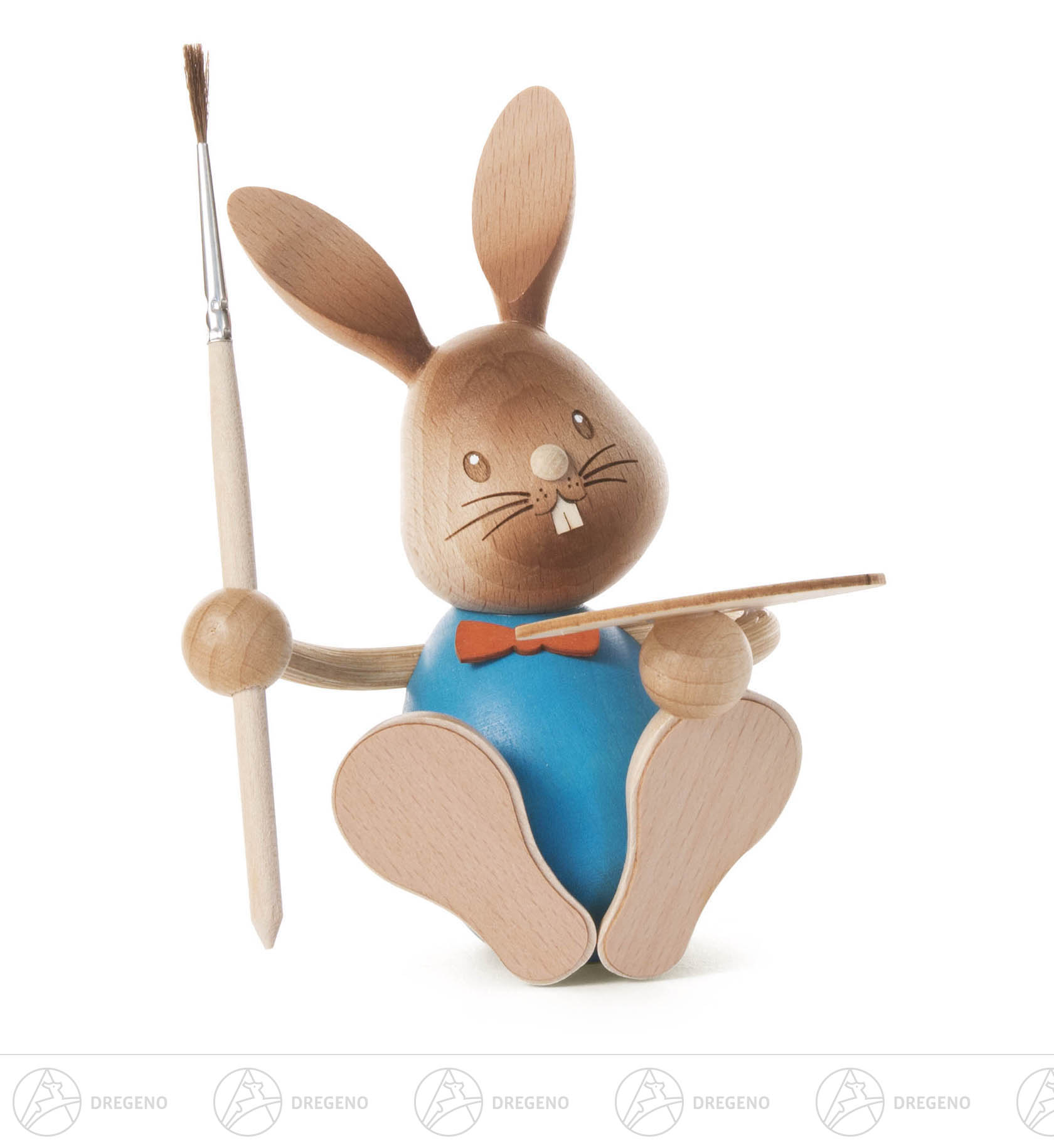 Hase Stupsi Künstler 12cm