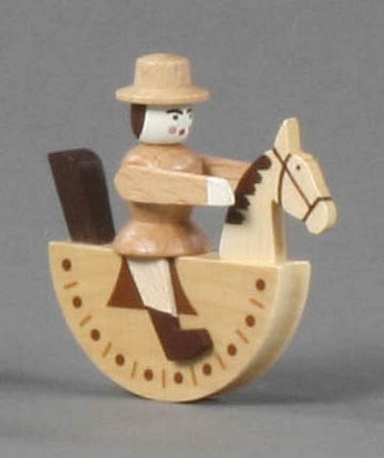 Mini-Reiterlein natur, 5cm