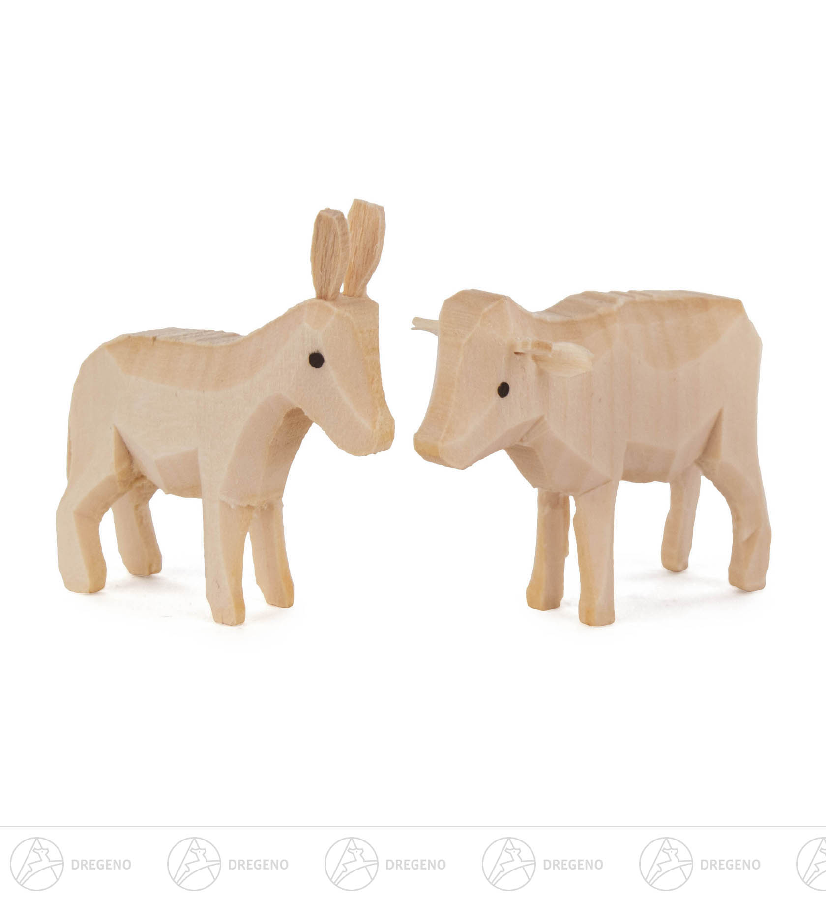 Ochs und Esel 4cm