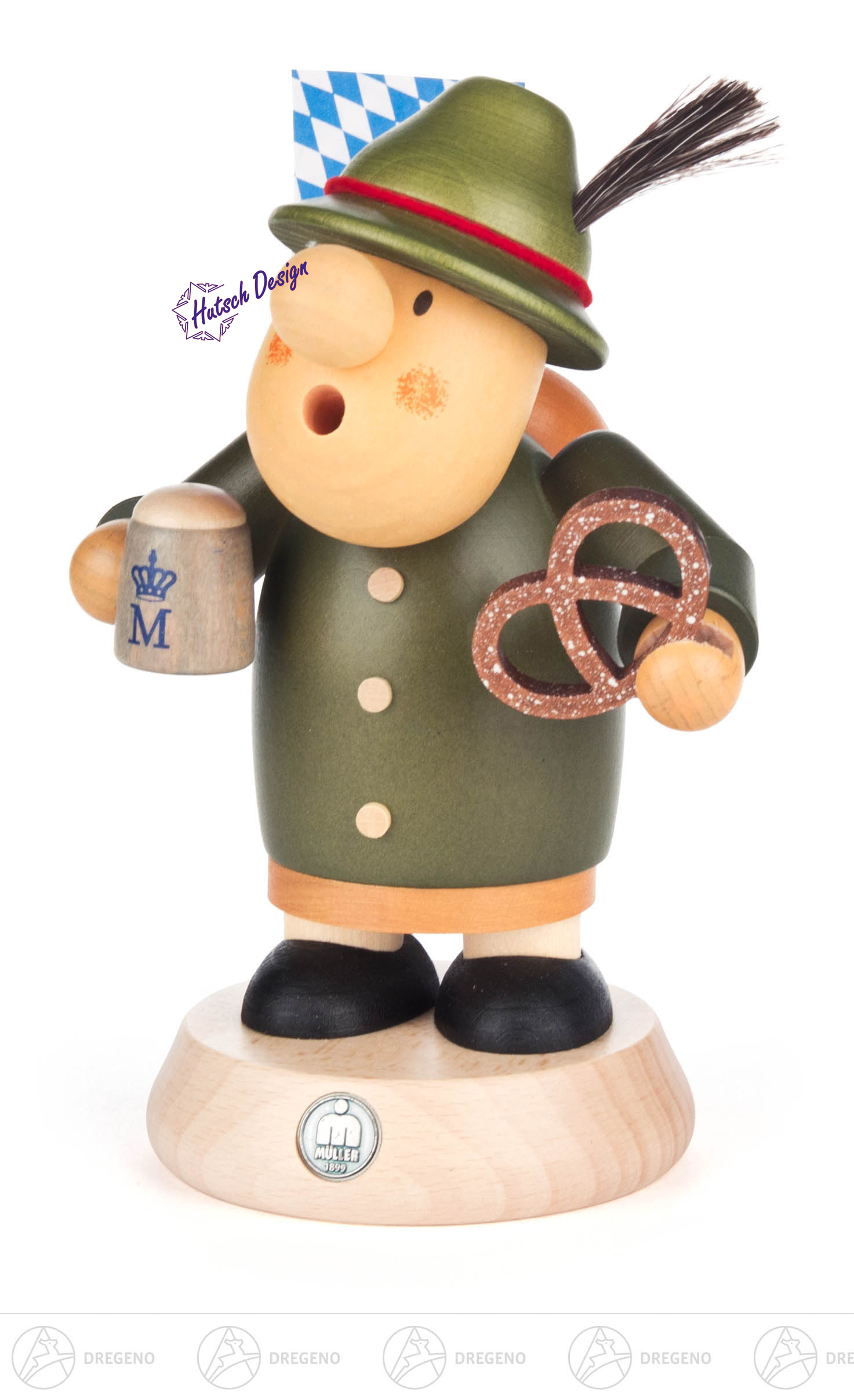 Räuchermann Müllerchen Bayer