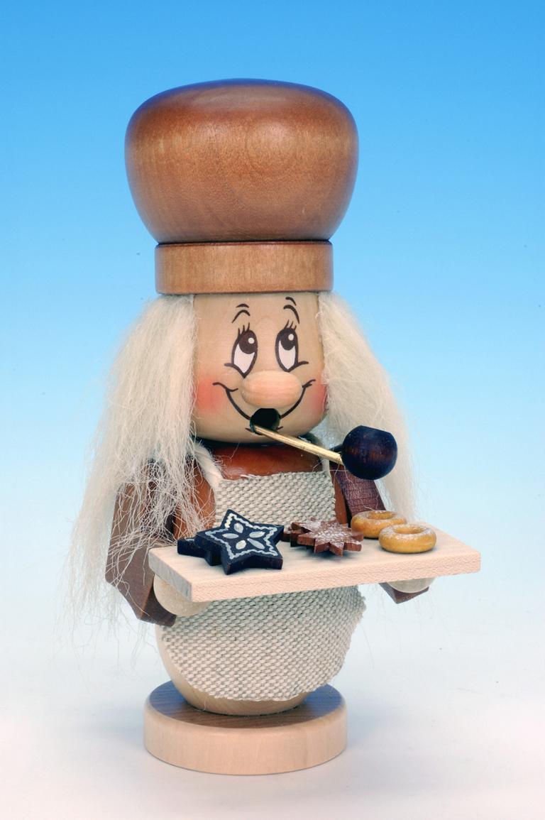 Räuchermann Miniwichtel Bäcker  15,0 cm