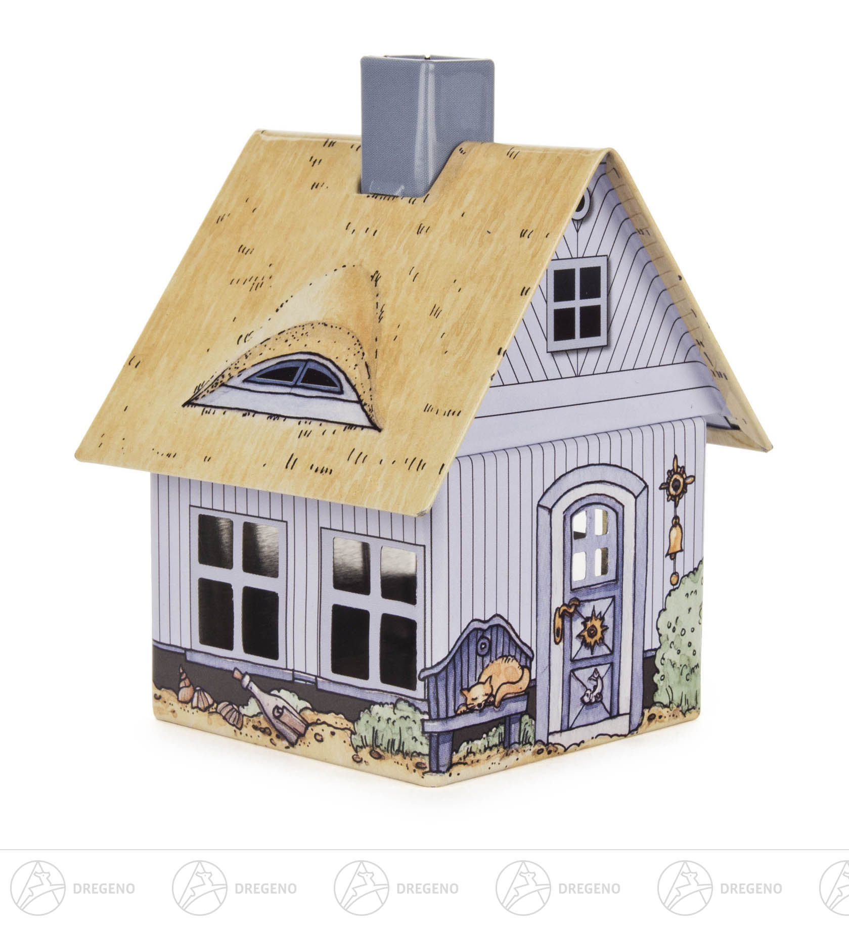 Räucherhaus Metall Strandhaus