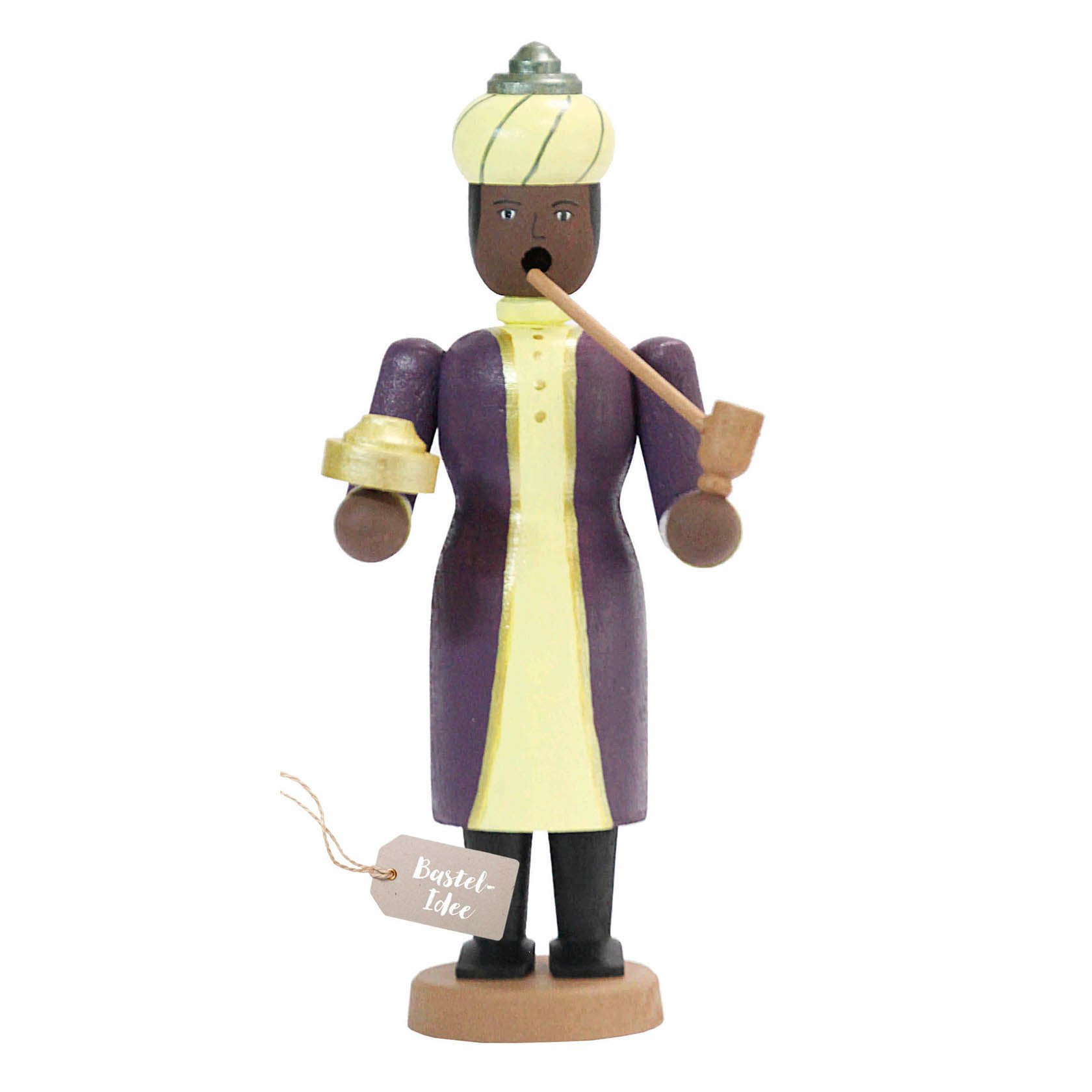 Bastelset Räuchermännchen Mohr (Kaspar) 20cm