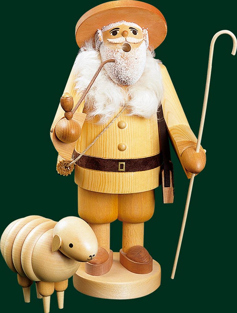 Räuchermann Schäfer mit Schaf  34 cm