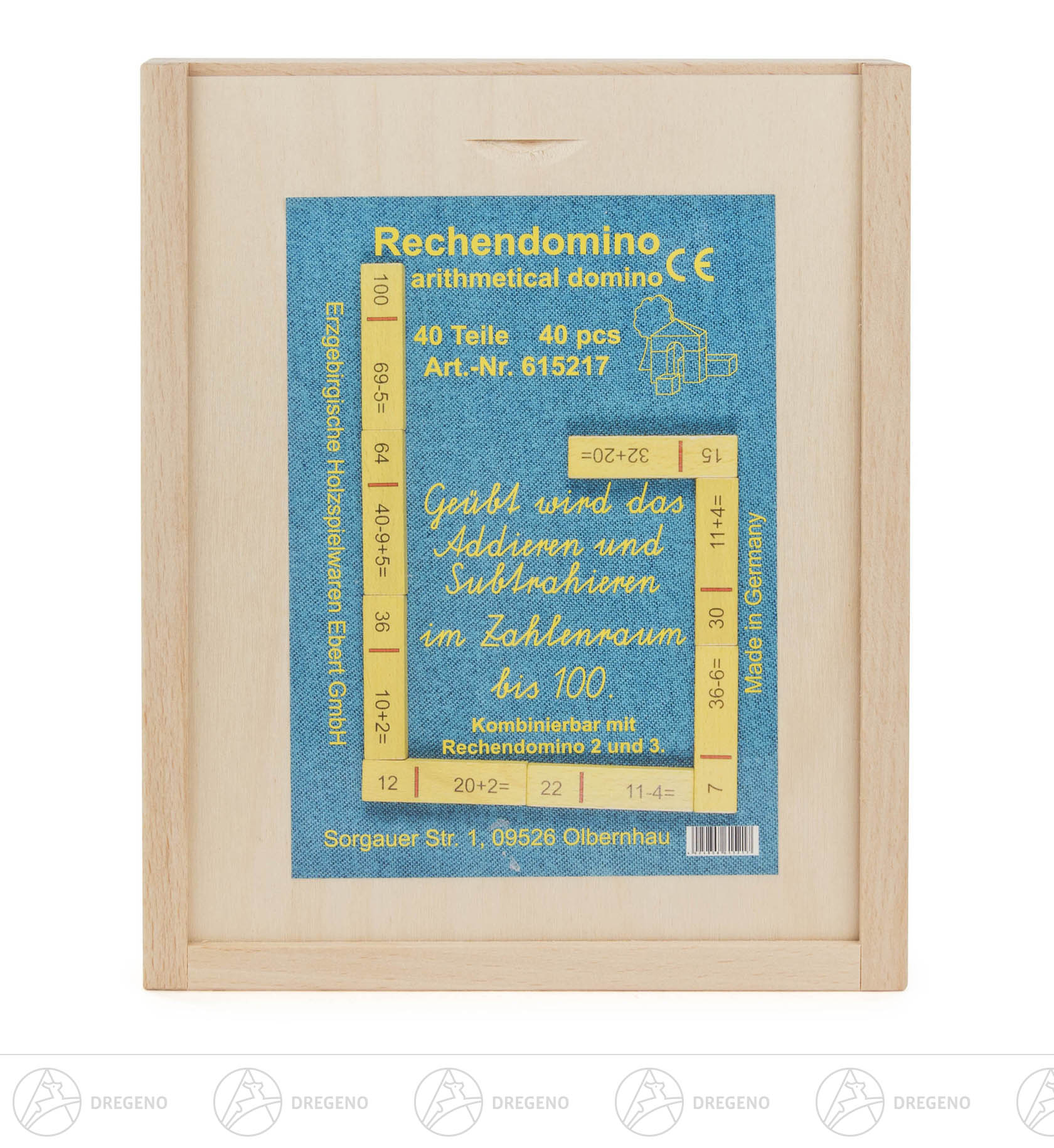 Rechendomino I 40 Teile Rechendomino I 40 Teile