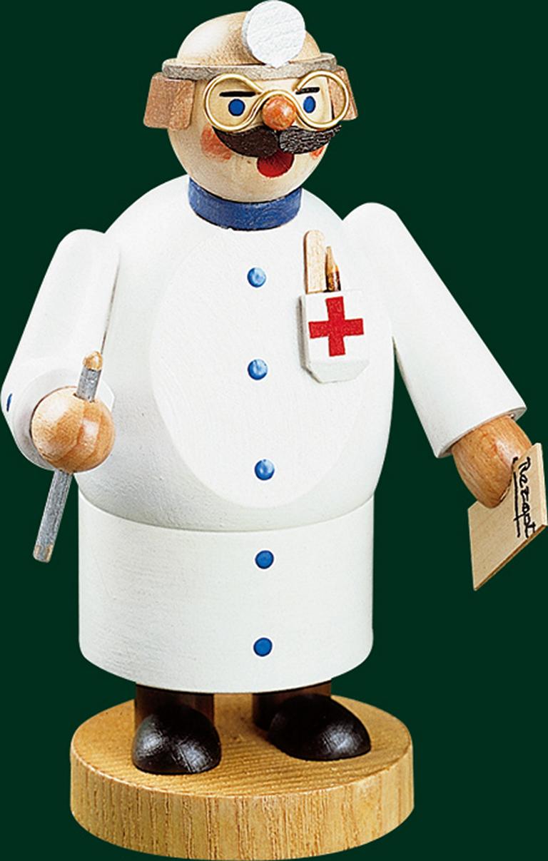 Räuchermann Arzt  14 cm