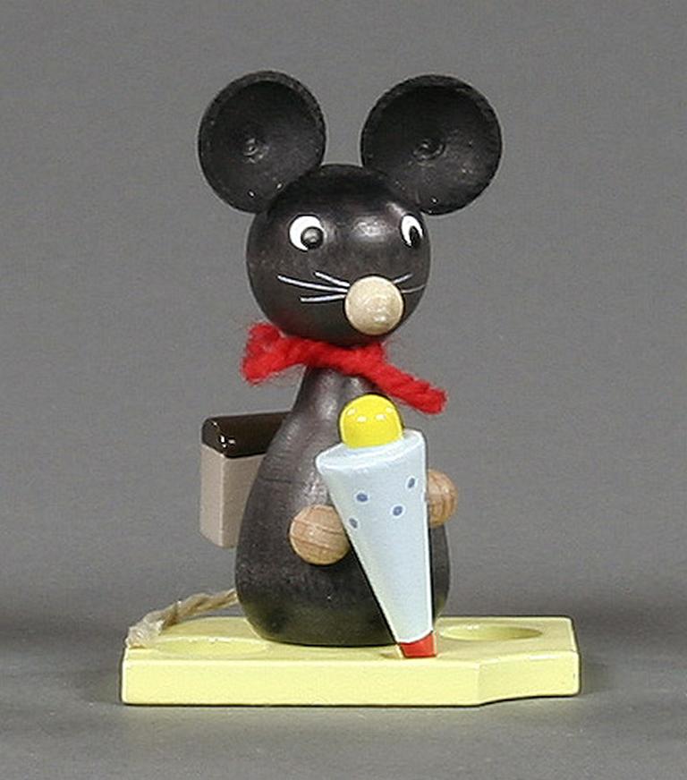 Maus mit Zuckertüte Maus mit Zuckertüte