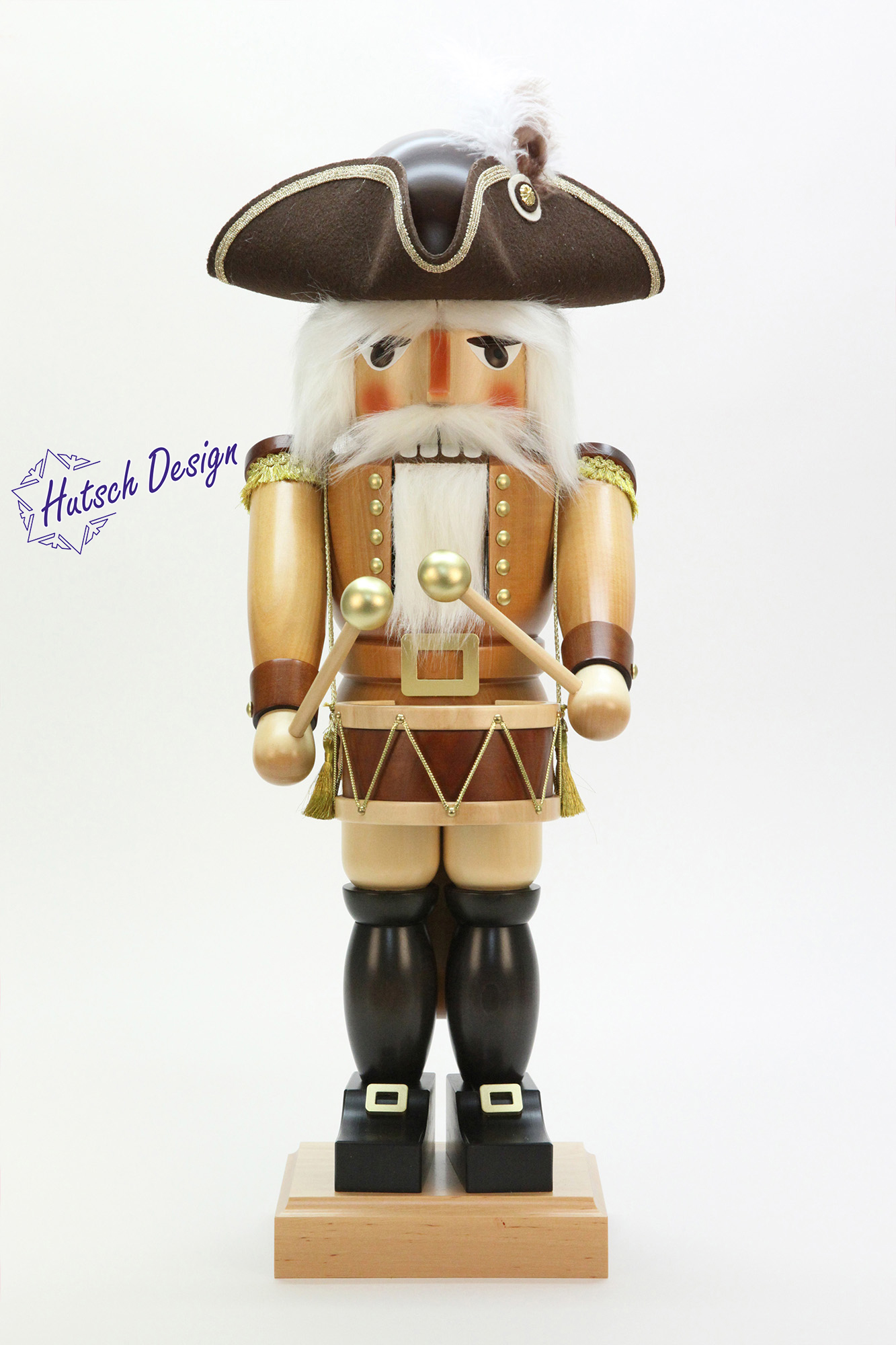 Nussknacker Trommler natur  69,0 cm