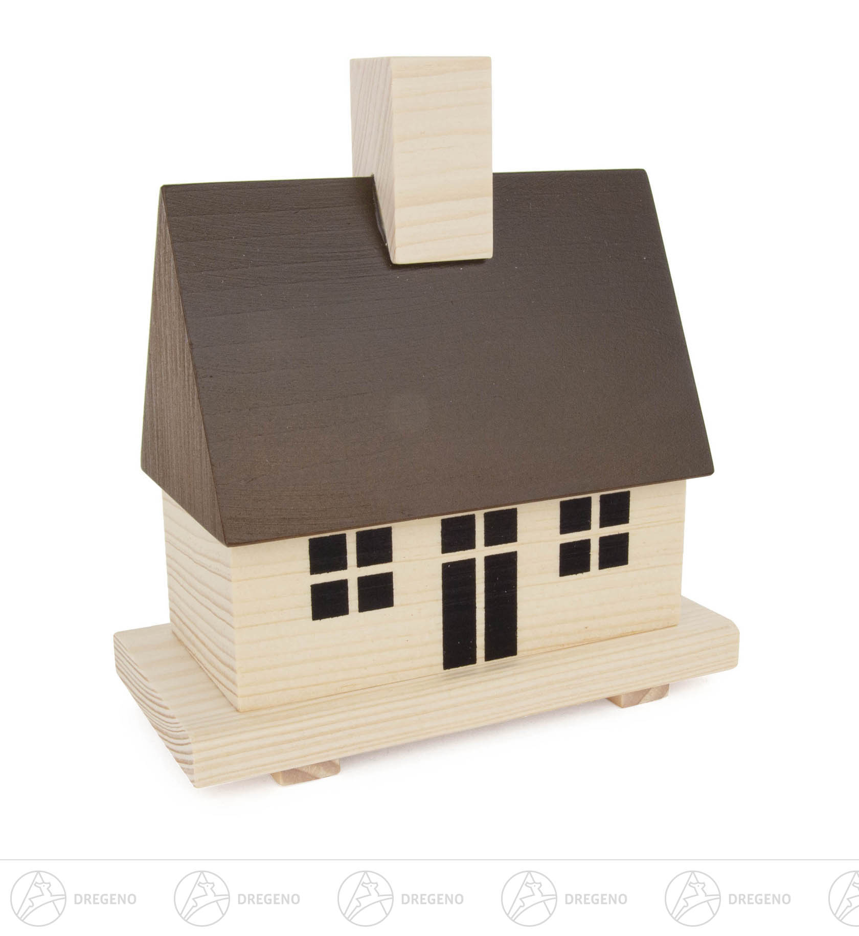 Räucherhaus Erzgebirge 14cm