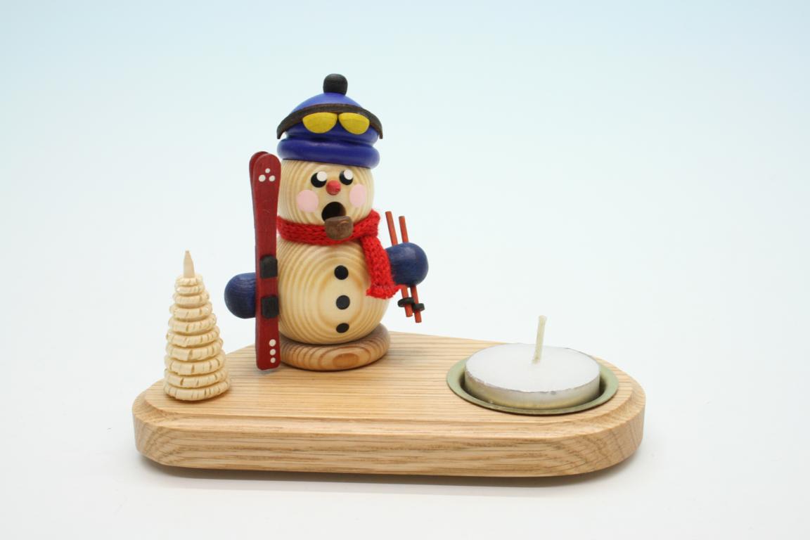 SM Skifahrer natur10cm