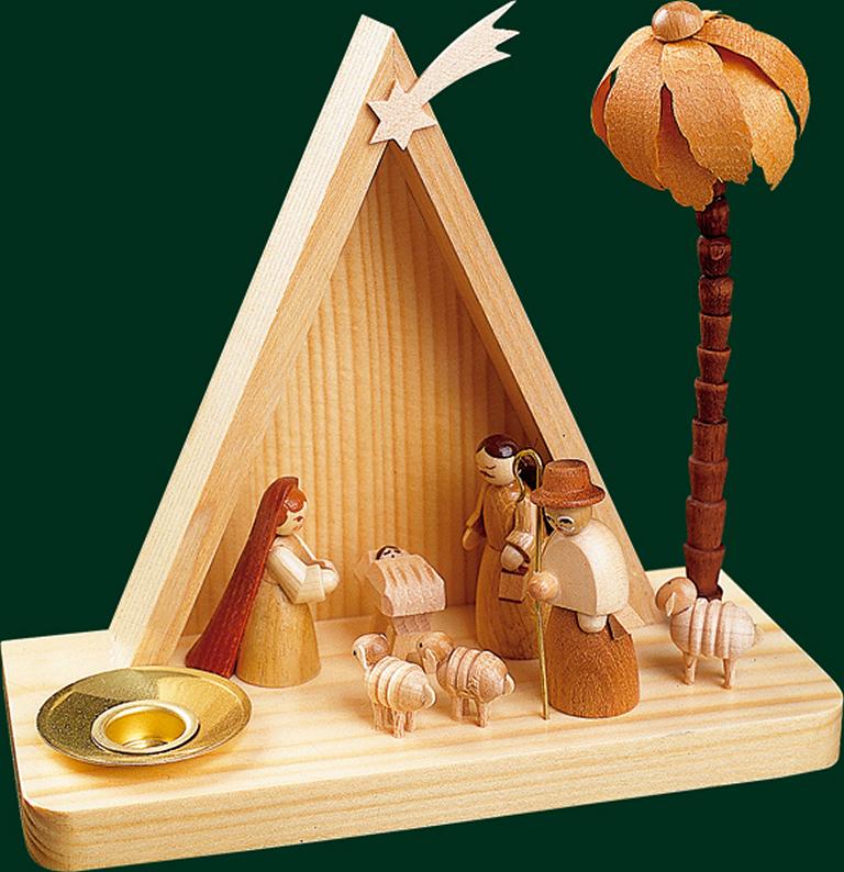 Krippe Christi Geburt 13 cm Krippe Christi Geburt 13 cm