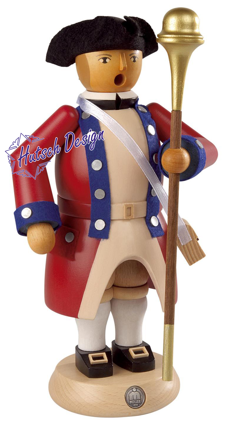 Räuchermann Tambourmajor, 24cm