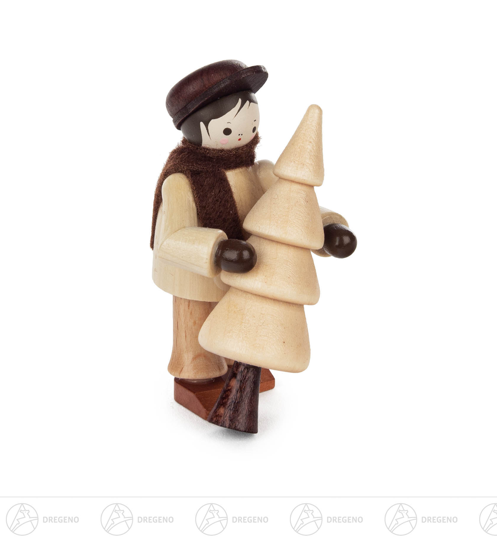 Weihnachtsbaumkäufer natur 6cm Weihnachtsbaumkäufer natur 6cm