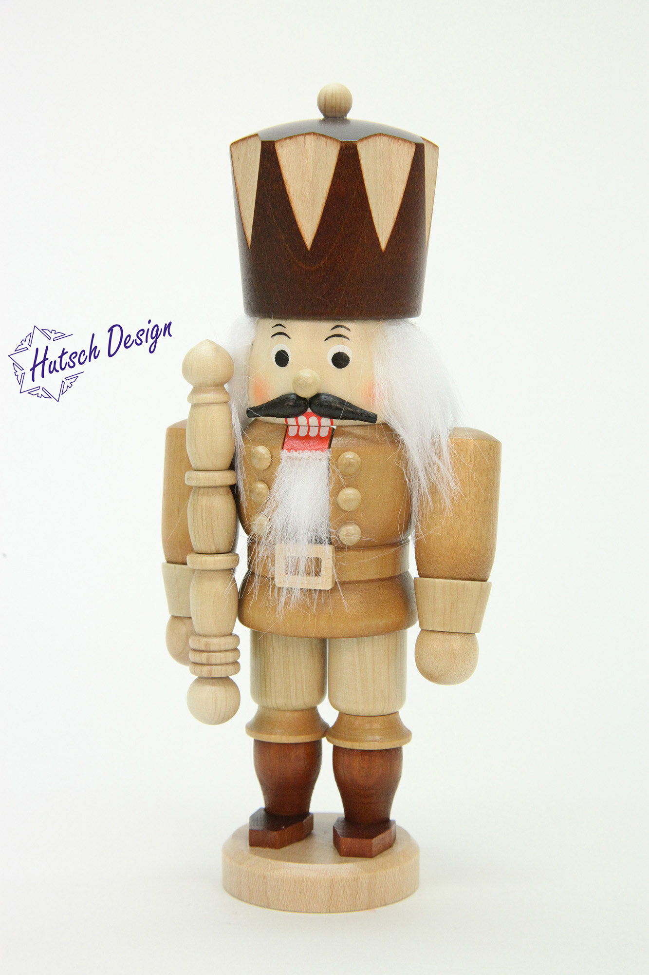 Nussknacker König natur  17,5 cm