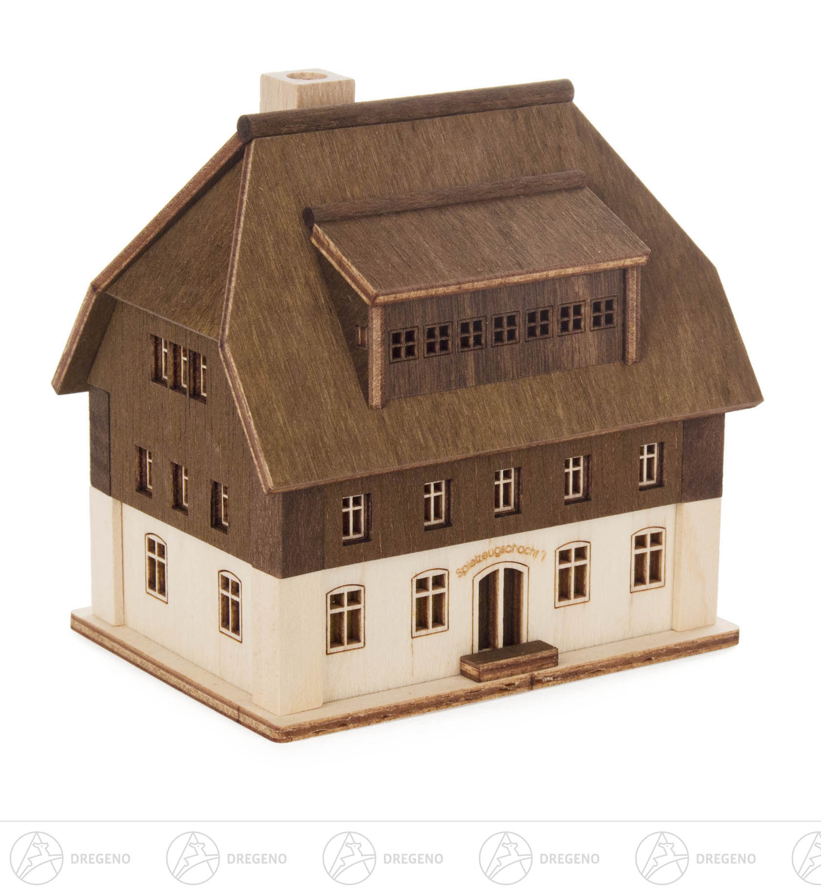 Lichterhaus Spielzeugschachtel 9cm