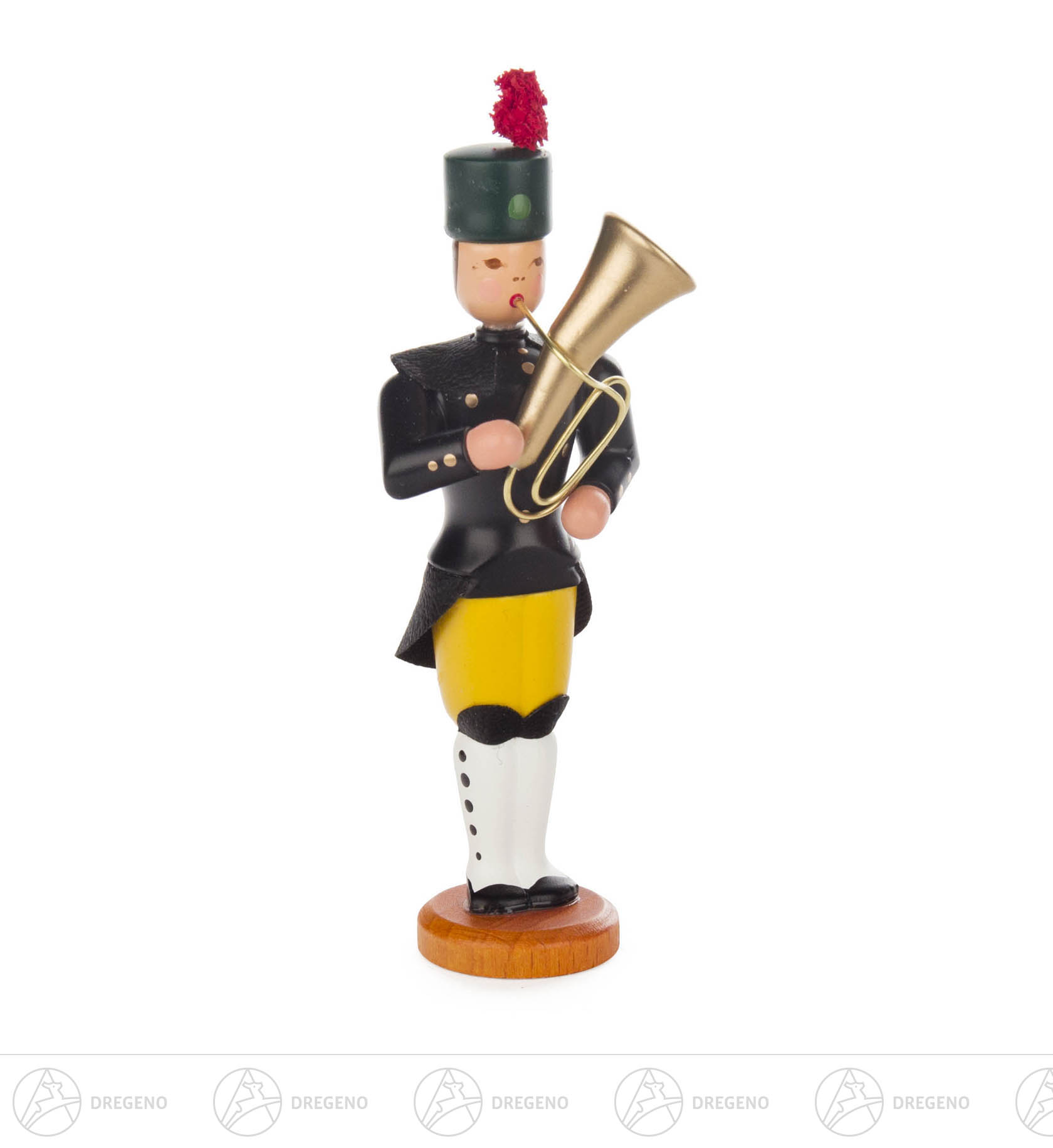 Bergmann mit Tenorhorn 10cm Bergmann mit Tenorhorn 10cm