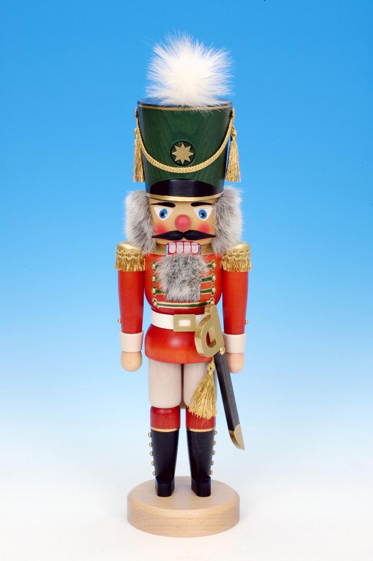Nussknacker Gardesoldat lasiert 44,0 cm Nussknacker Gardesoldat lasiert 44,0 cm