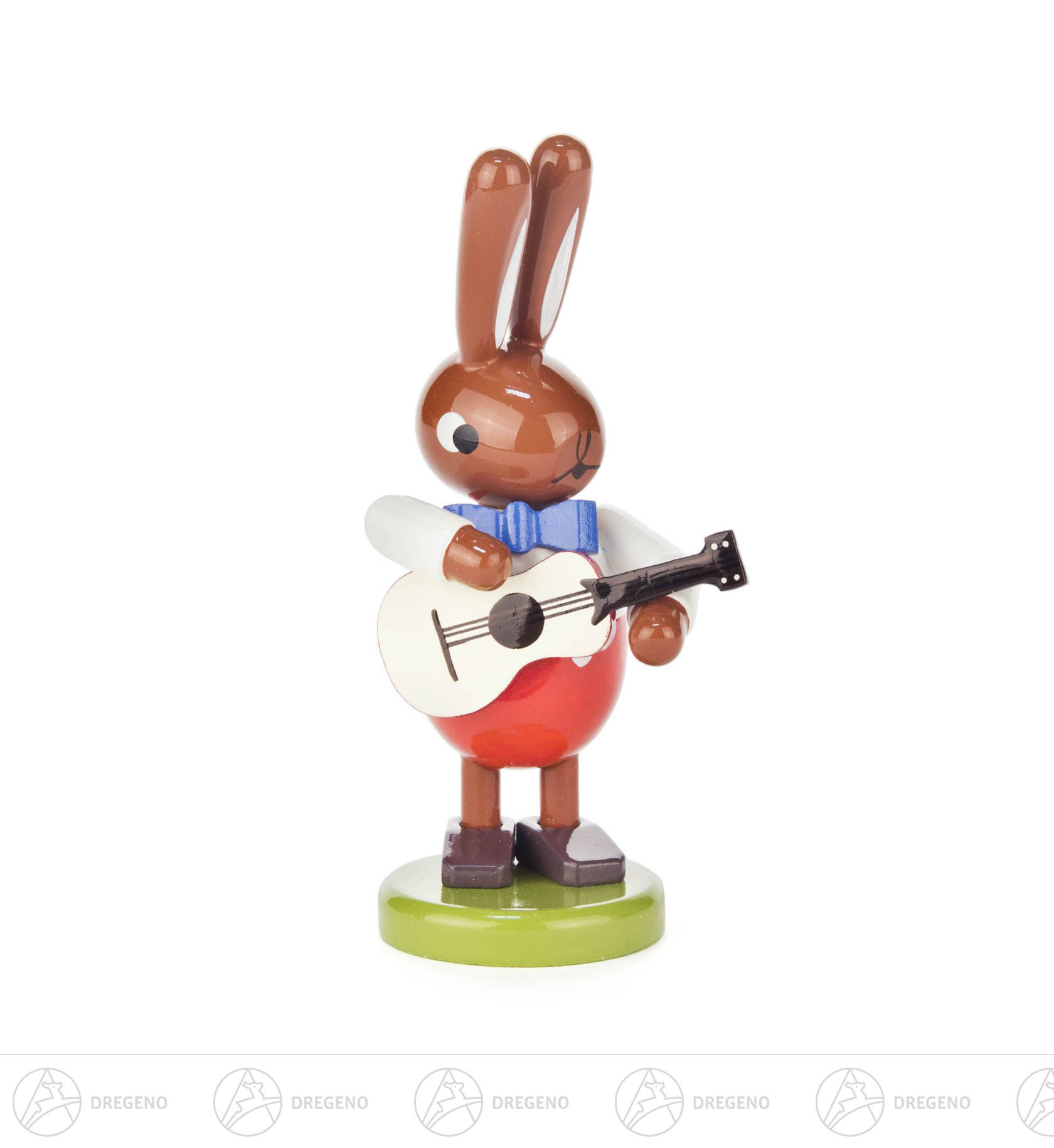 Hase mit Gitarre klein 8cm Hase mit Gitarre klein 8cm