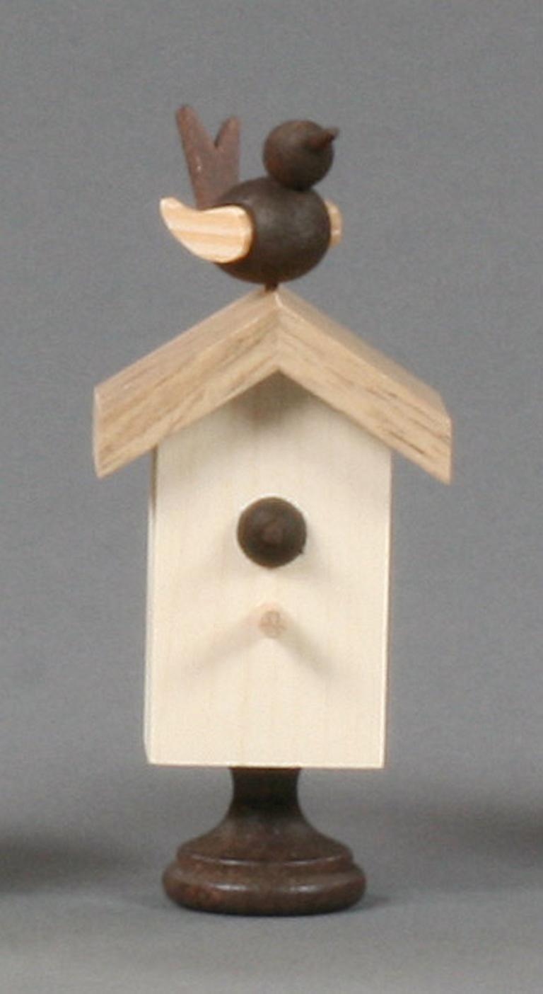 Starhaus mit Singvogel, natur Starhaus mit Singvogel, natur