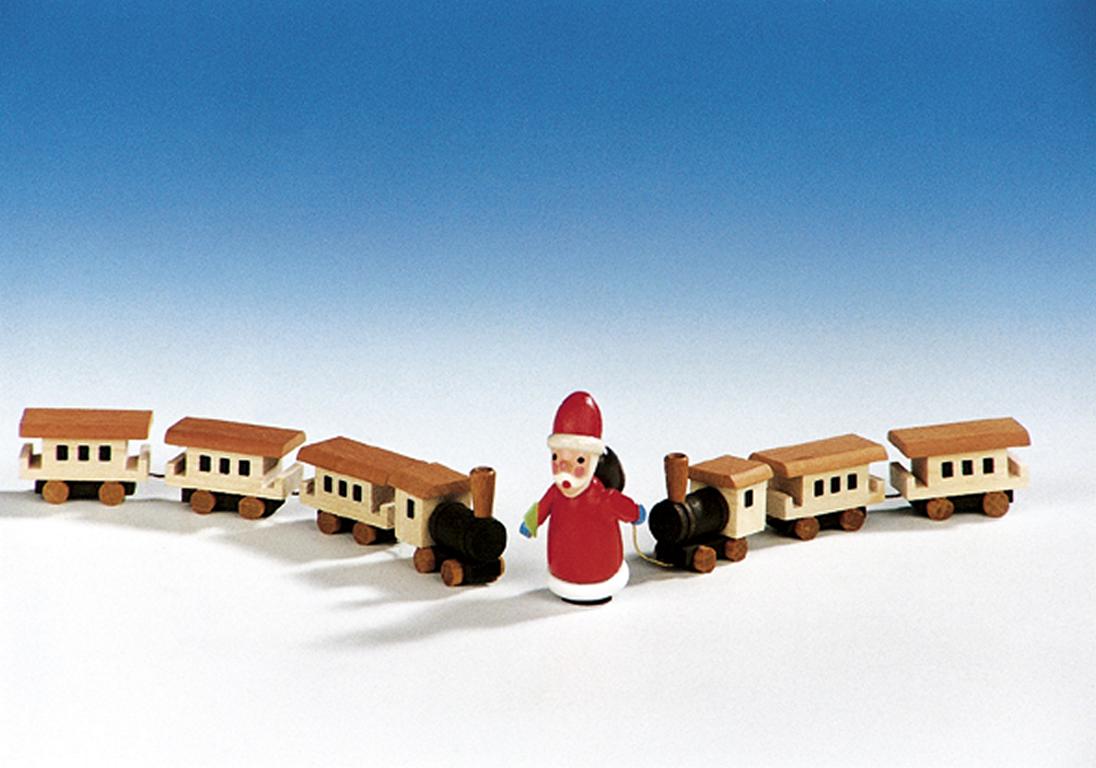 1 x Eisenbahn ohne Figur L 15 cm 1 x Eisenbahn ohne Figur L 15 cm