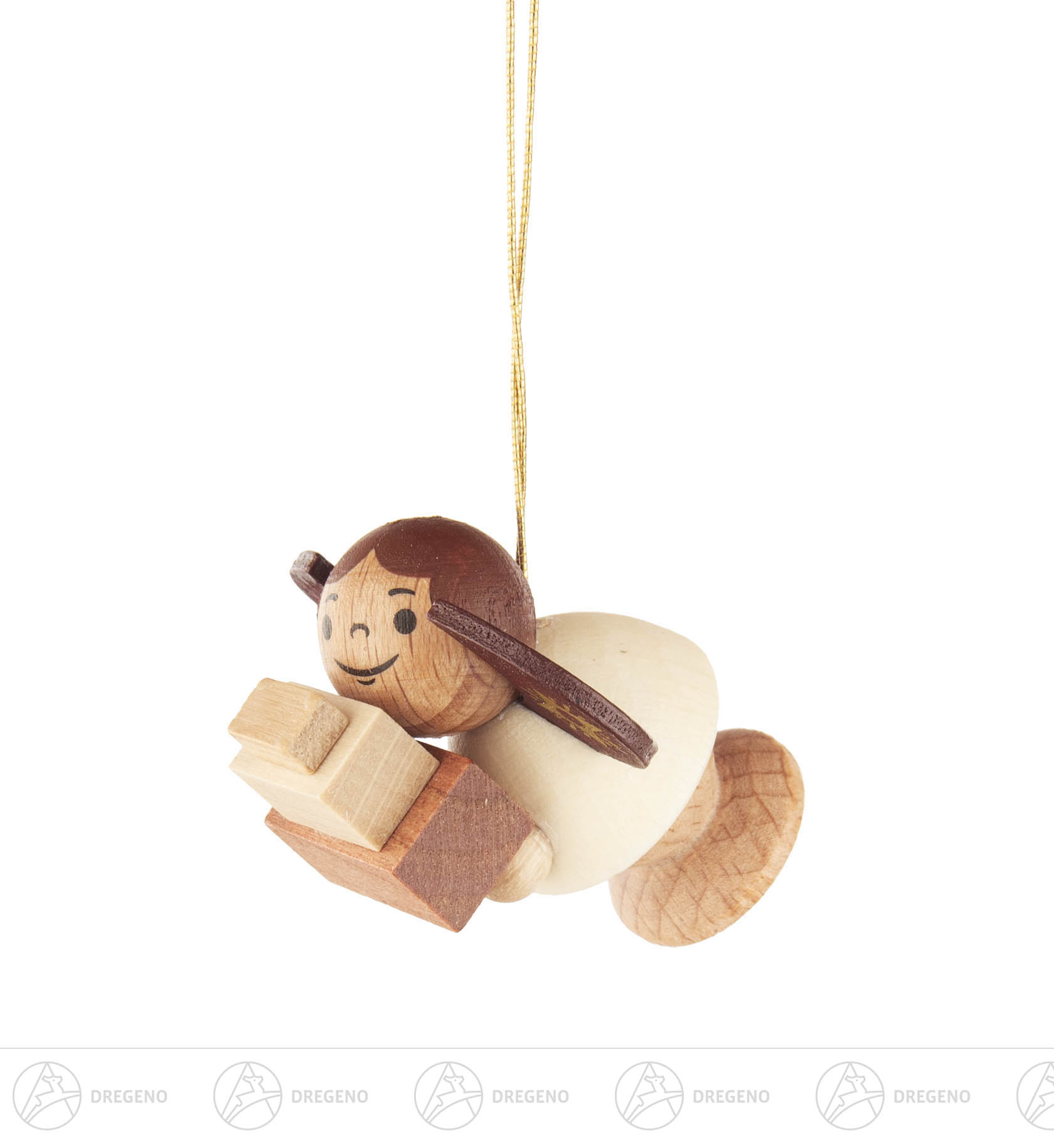 Behang Engel mit Geschenken,natur 4cm Behang Engel mit Geschenken,natur 4cm