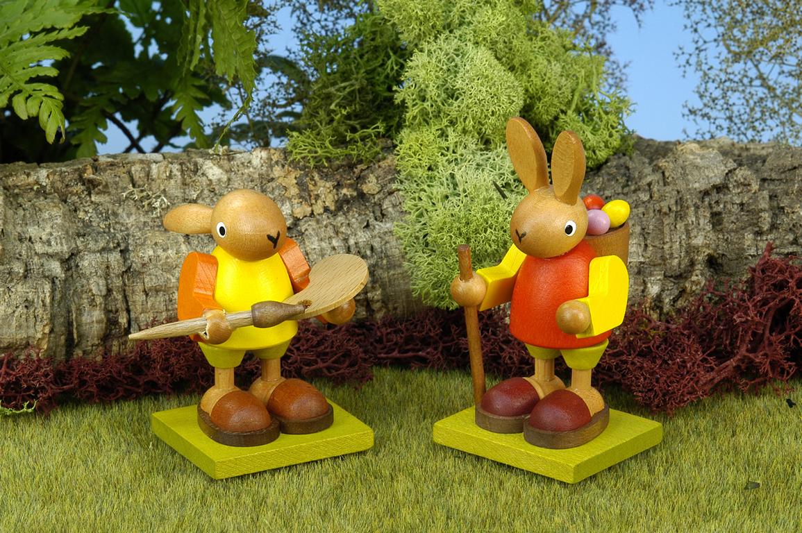 Hase mit Buckelkorb 9,0 cm Hase mit Buckelkorb 9,0 cm