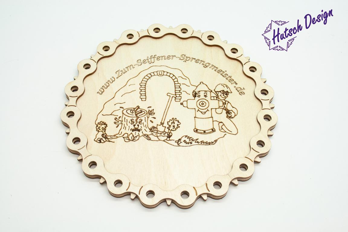 Topfuntersetzer ab 15cm Kettenritzel Topfuntersetzer ab 15cm Kettenritzel