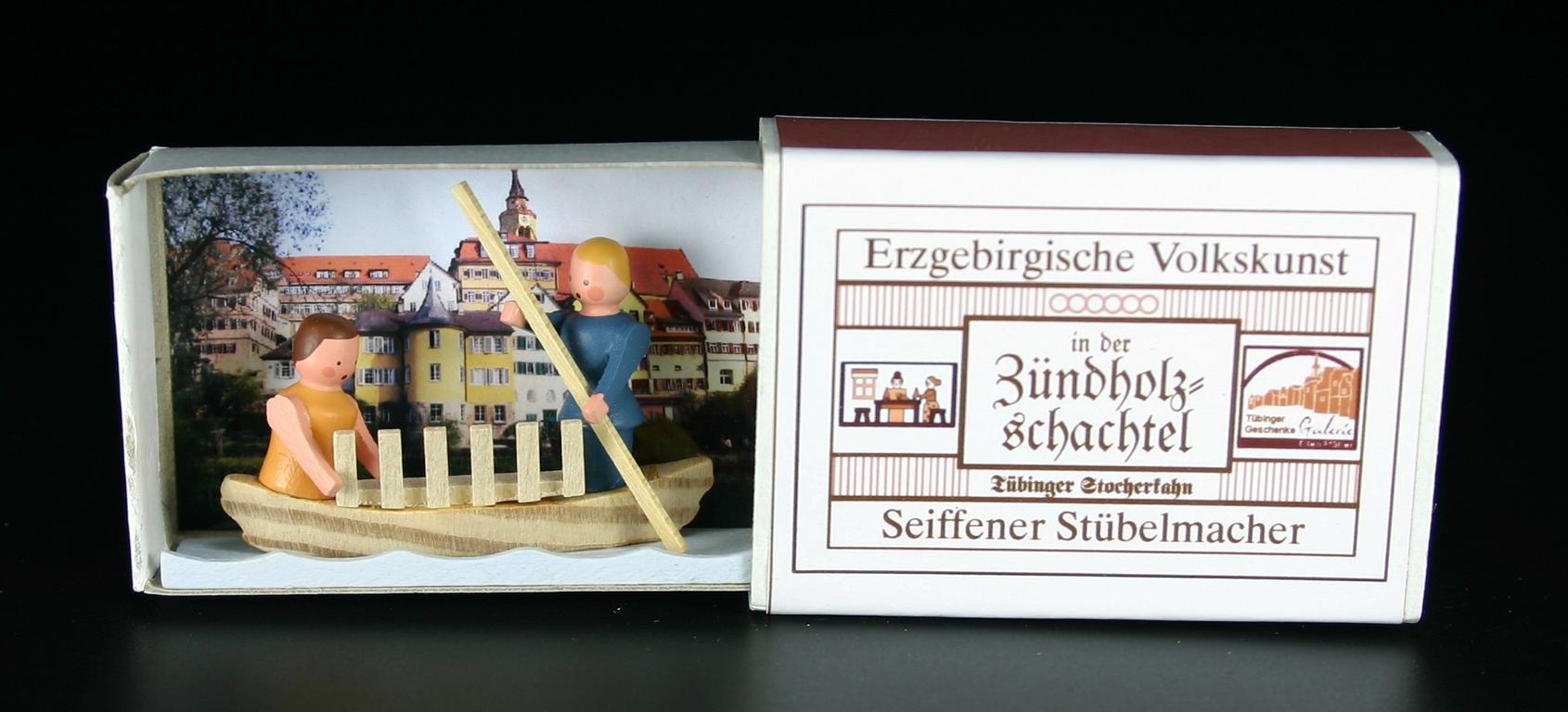 Zündholzschachteln Stocherkahn Zündholzschachteln Stocherkahn