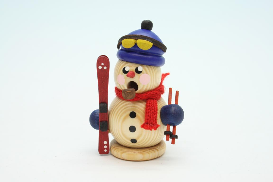 SM Skifahrer natur 8cm SM Skifahrer natur 8cm