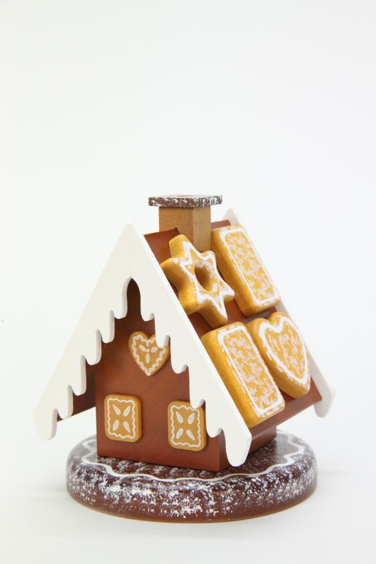 Räucherhaus Lebkuchenhaus 13,0 cm Räucherhaus Lebkuchenhaus 13,0 cm