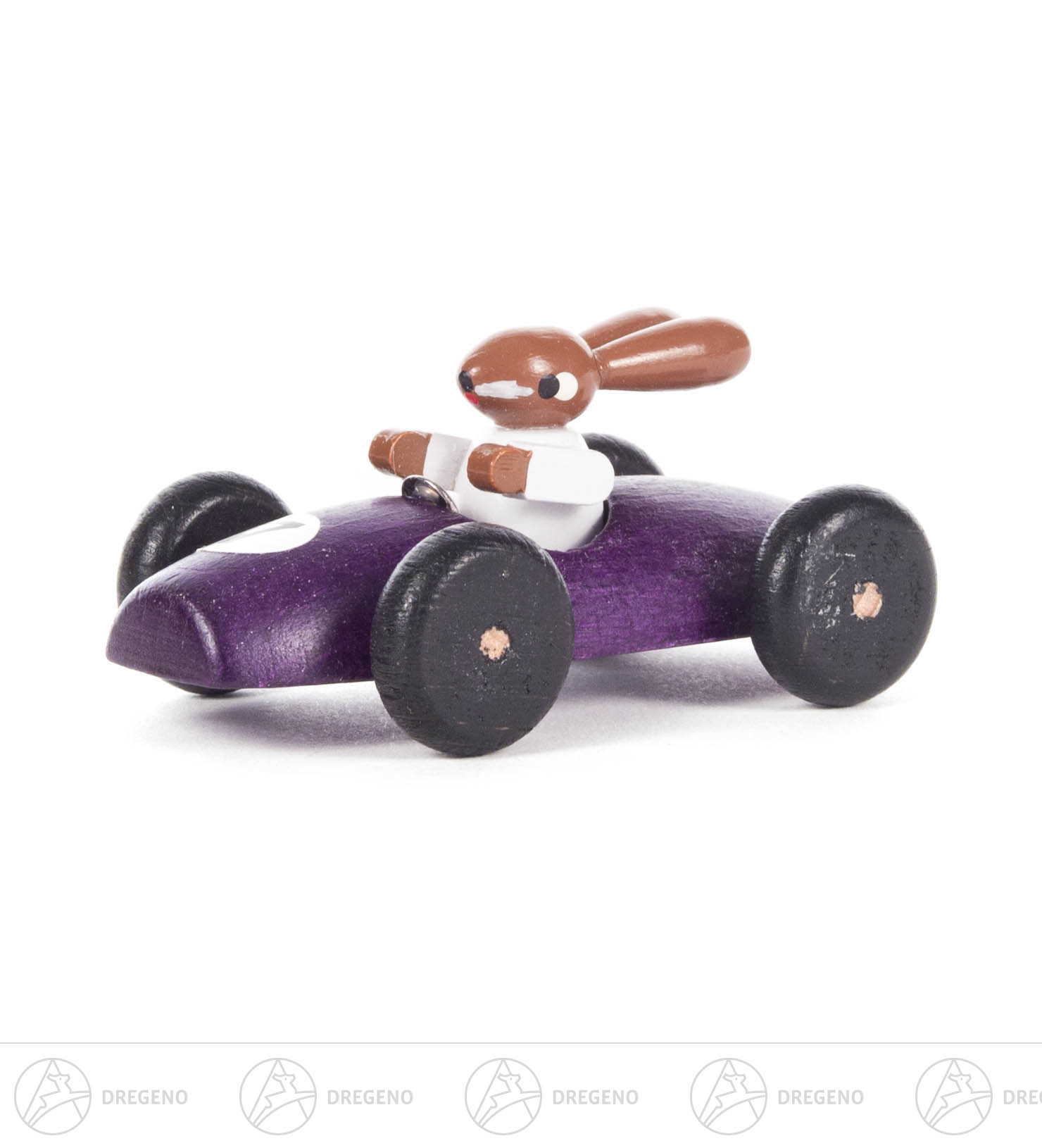 Hasenrennauto klein, lila 8cm Hasenrennauto klein, lila 8cm