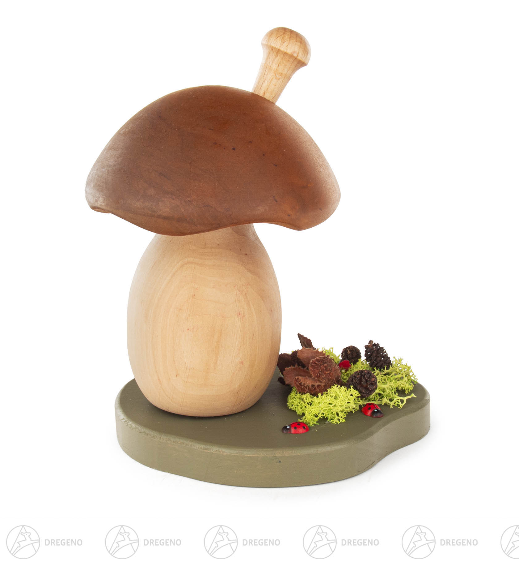 Räucherpilz Braunkappe groß mit gewellten Rand 20cm