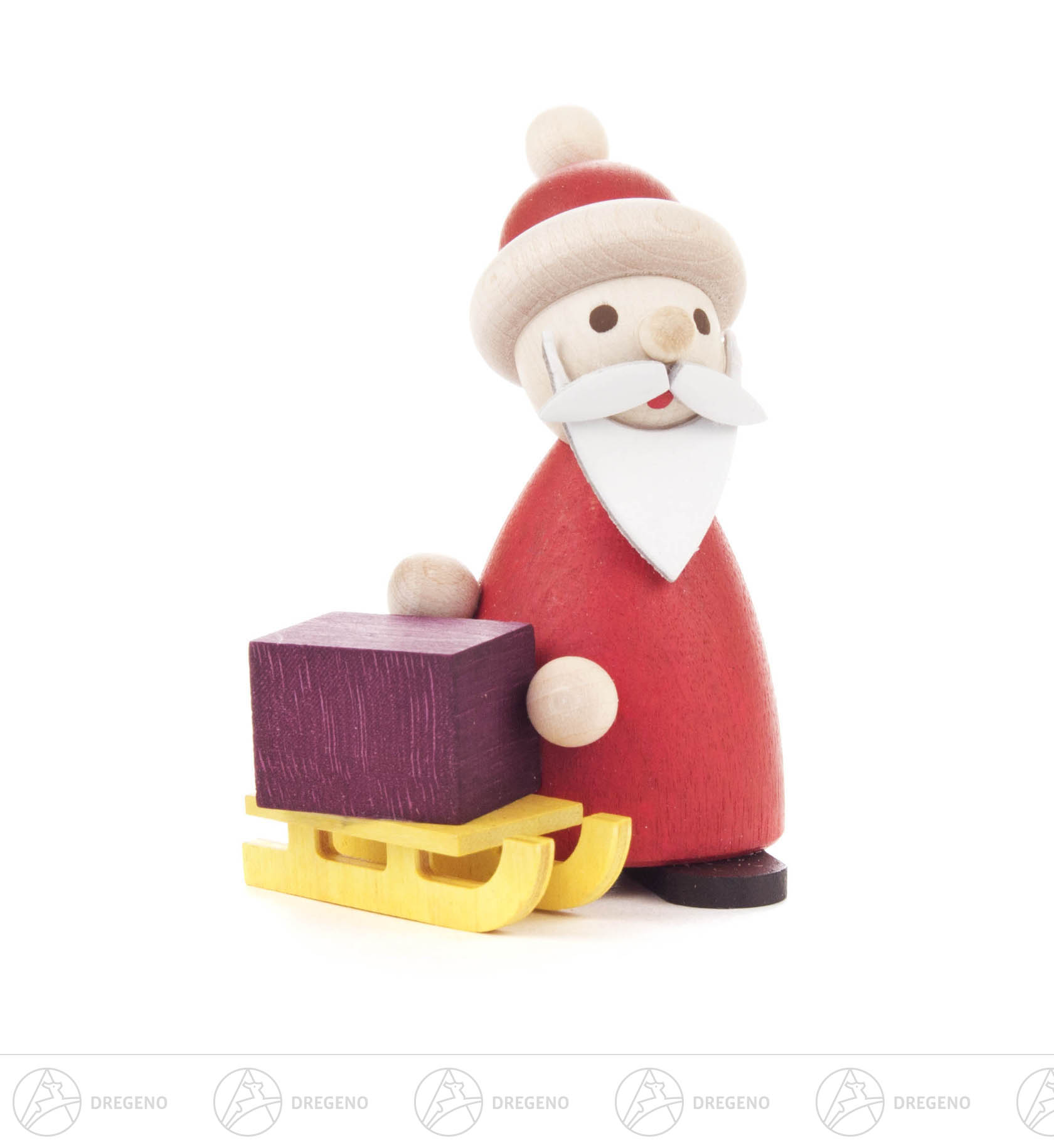 Ruprecht mit Schlitten 7cm