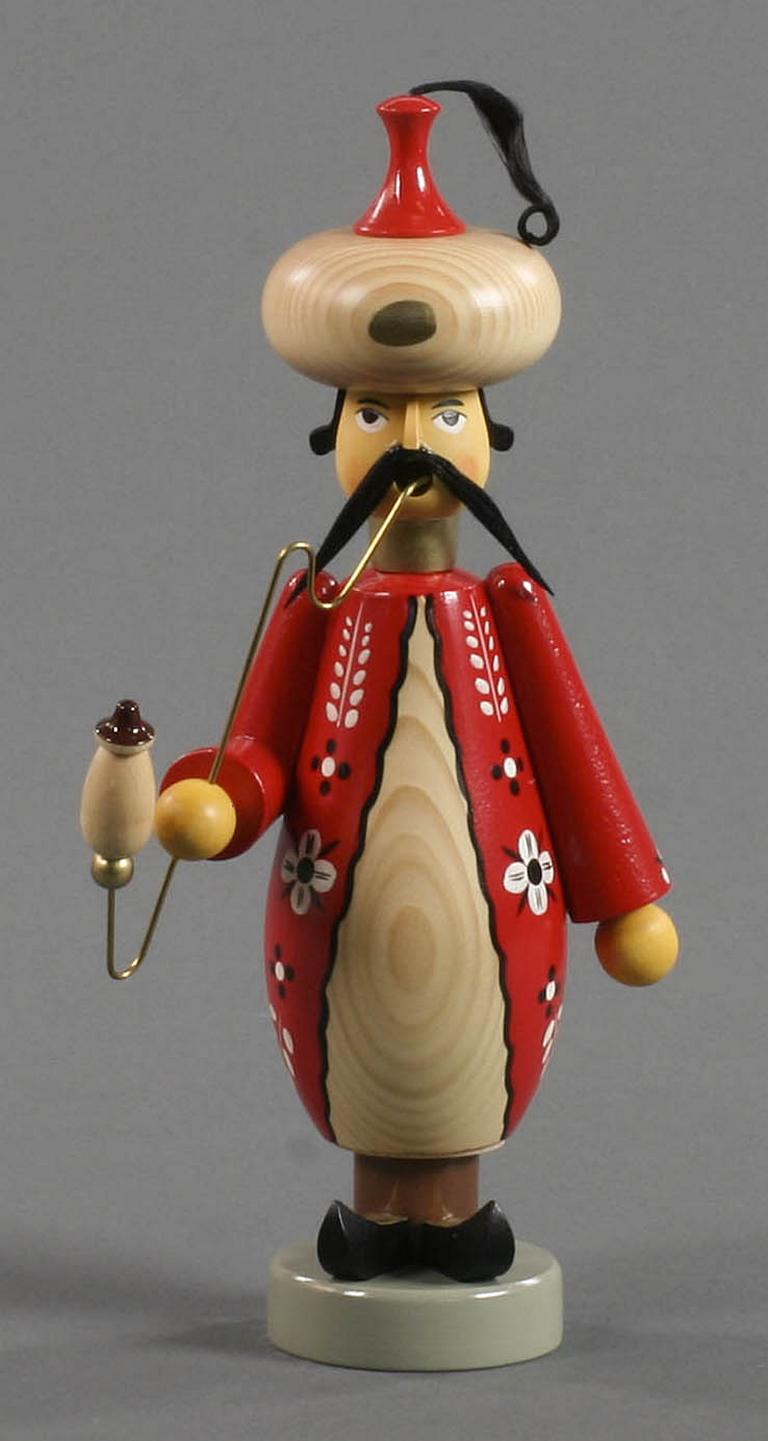 Räuchermann Türke, rot