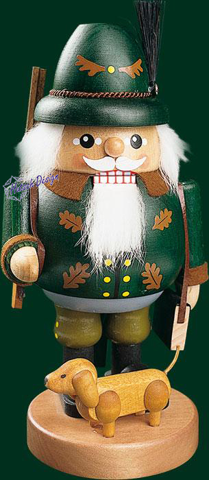 Nussknacker Förster mit Dackel  21 cm