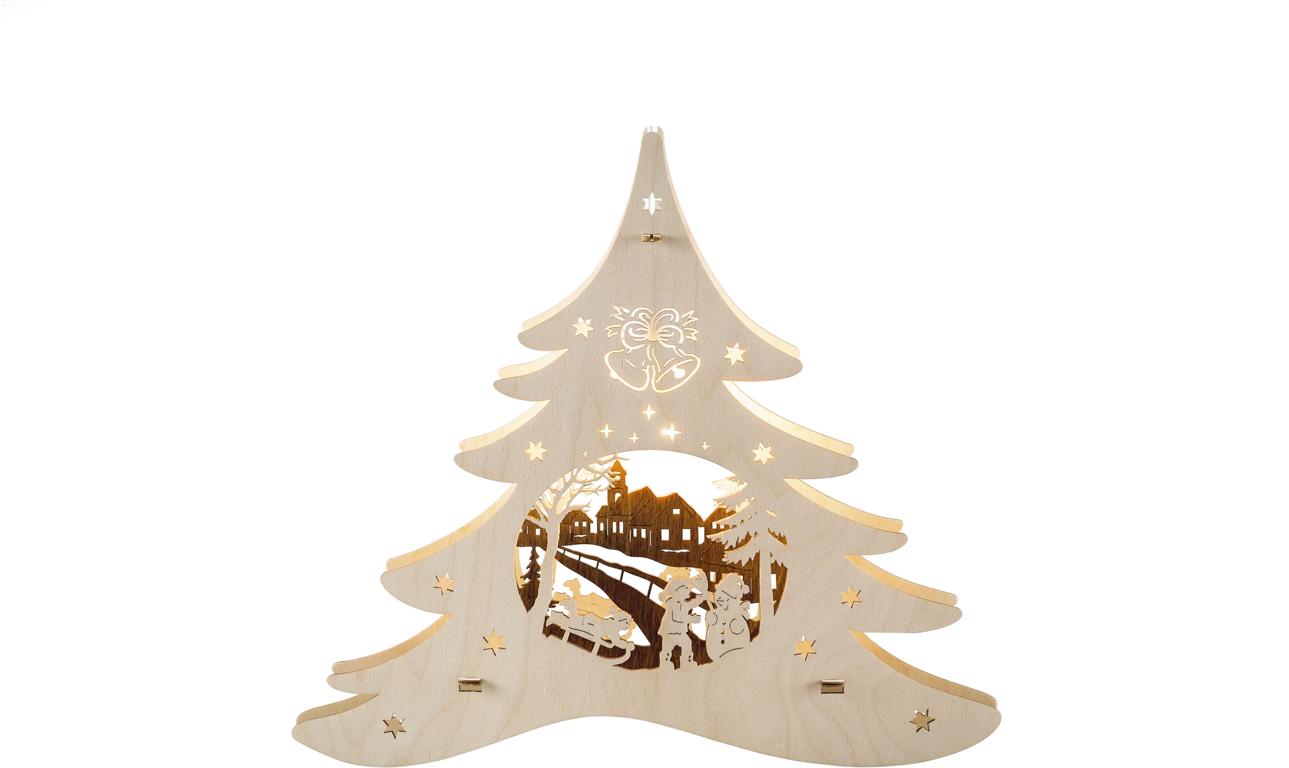 Fensterbild Tannenbaum Winterspaß 31,5 x 28,5 x 5,0 cm Fensterbild Tannenbaum Winterspaß 31,5 x 28,5 x 5,0 cm