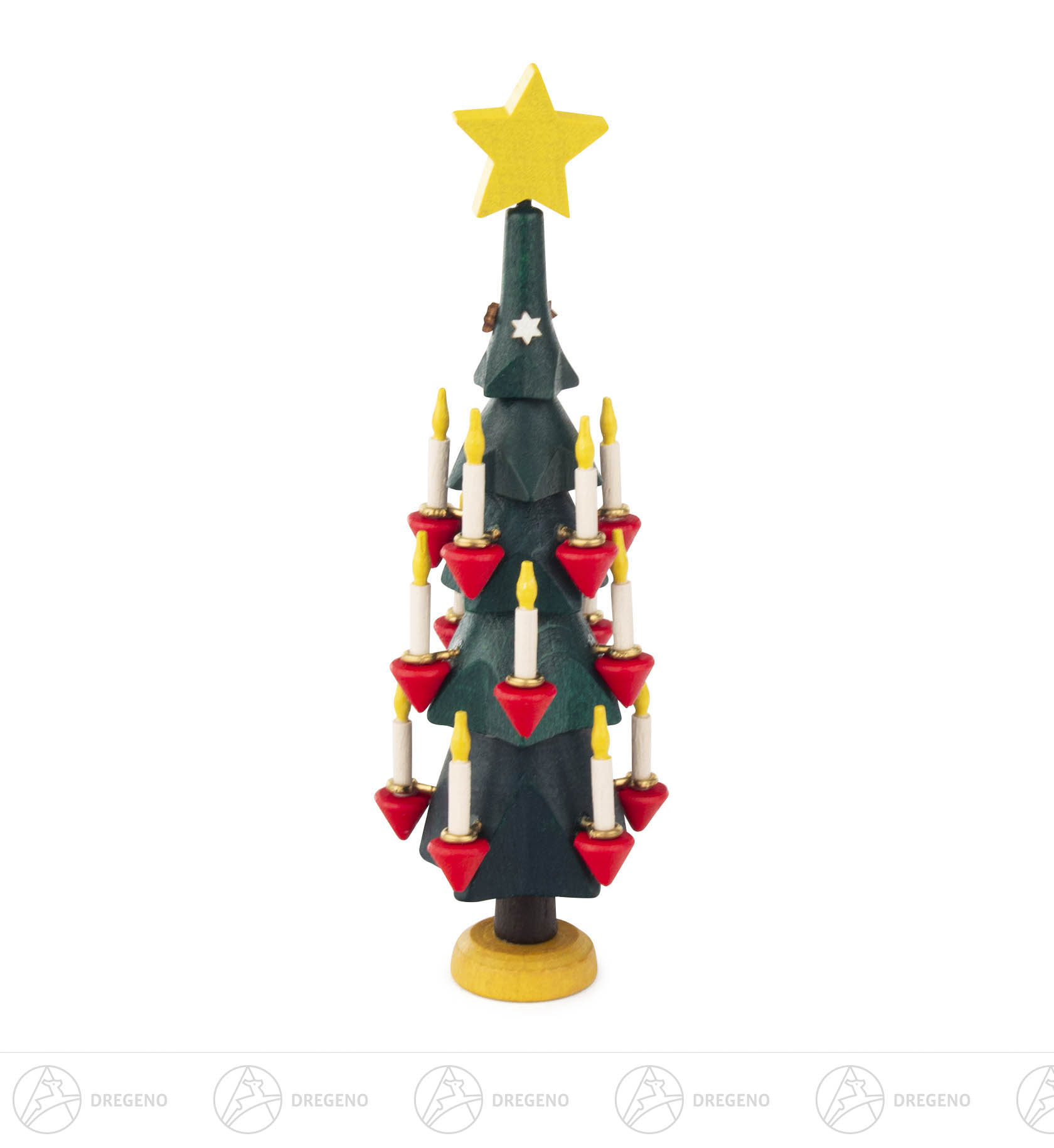 Romantischer Christbaum