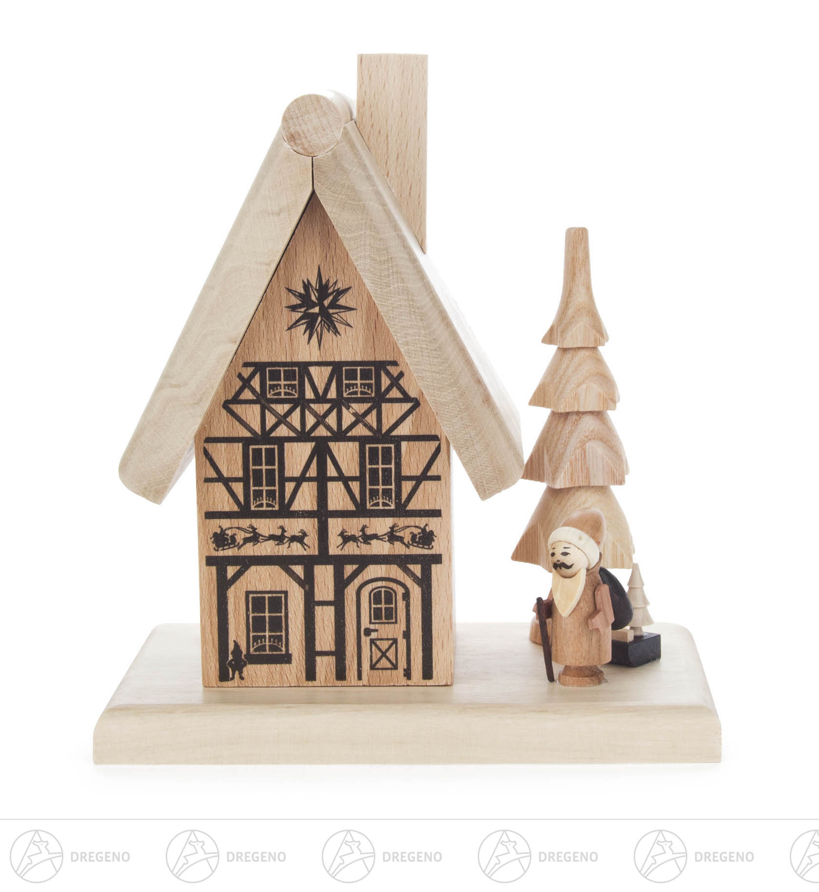 Räucherhaus Weihnachtsmannhaus