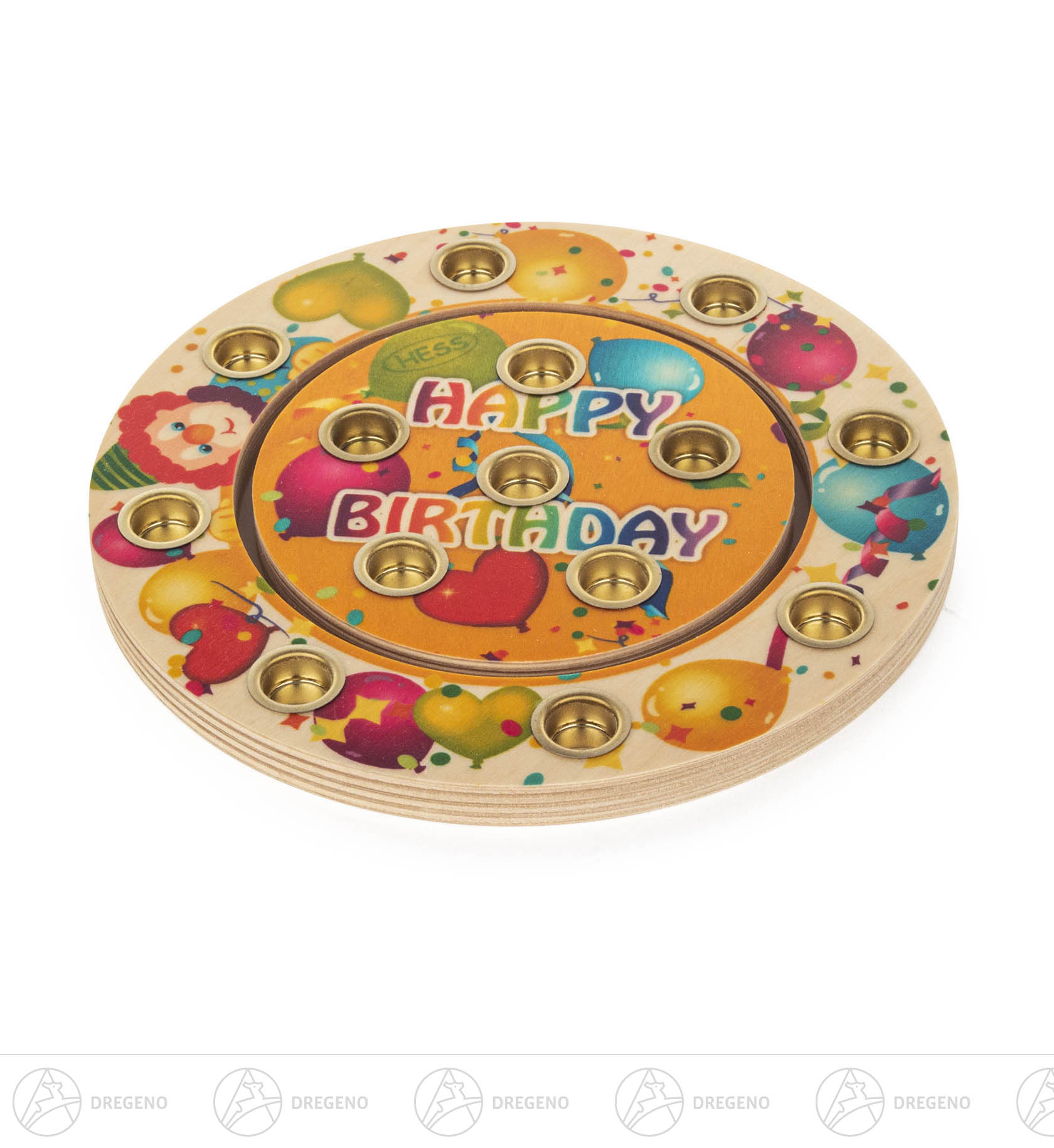 Geburtstagsringe Happy Birthday klein Geburtstagsringe Happy Birthday klein