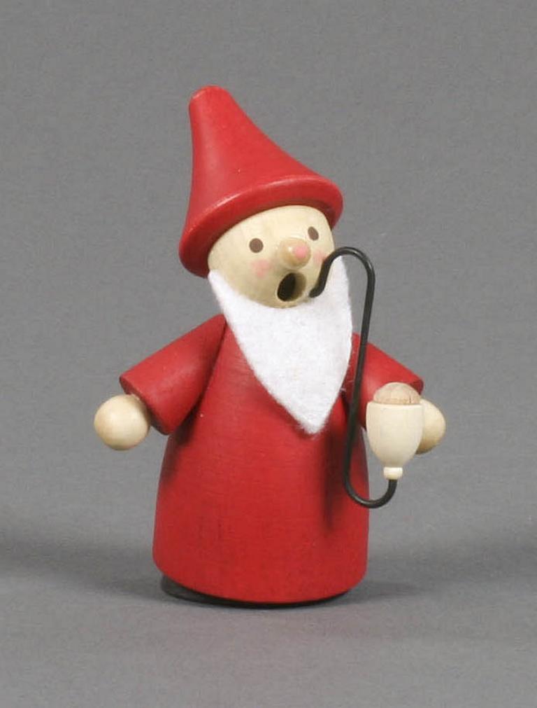 Mini-Räuchermann Wichtel, rot