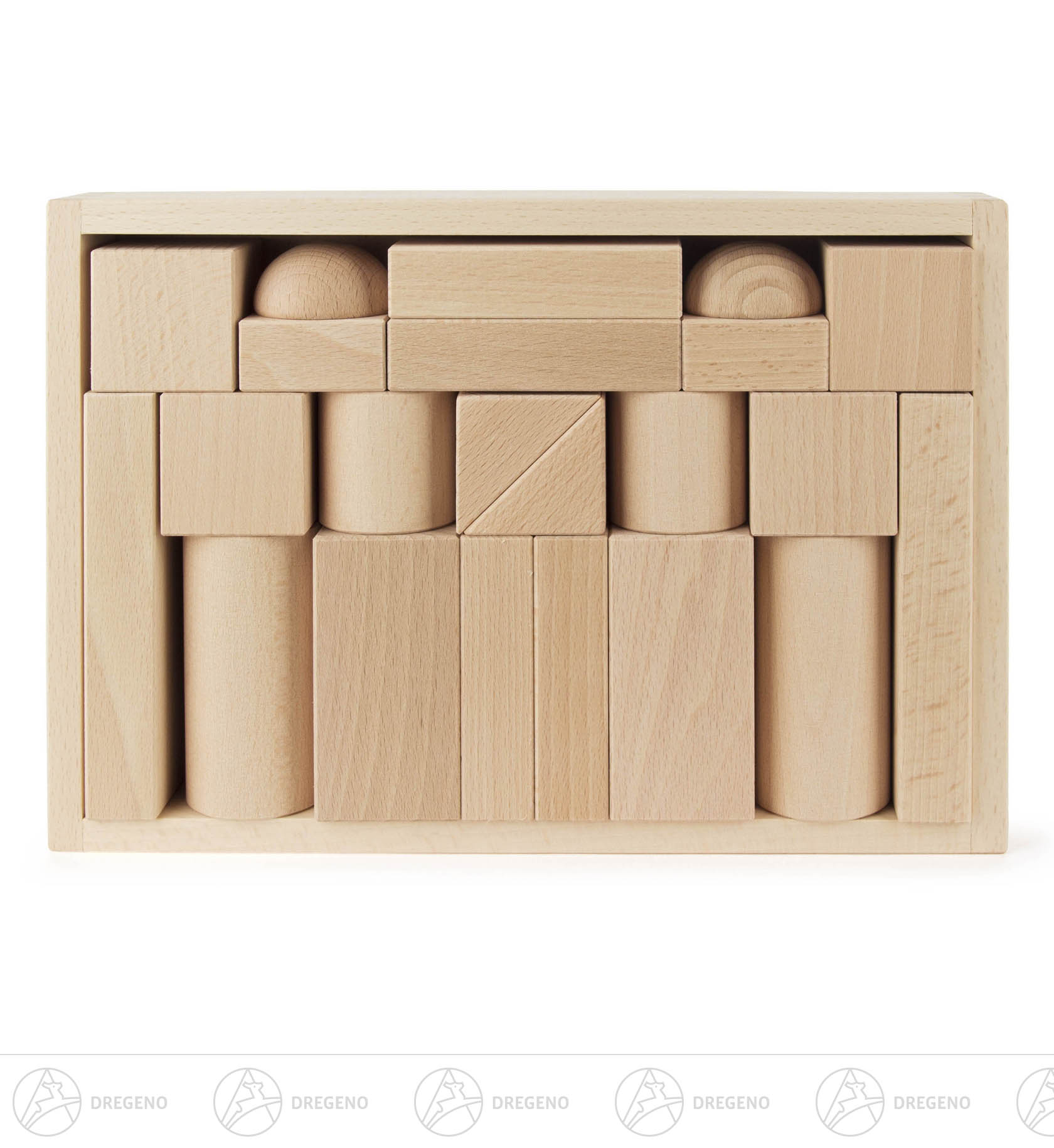 Baukasten natur (22 Teile)