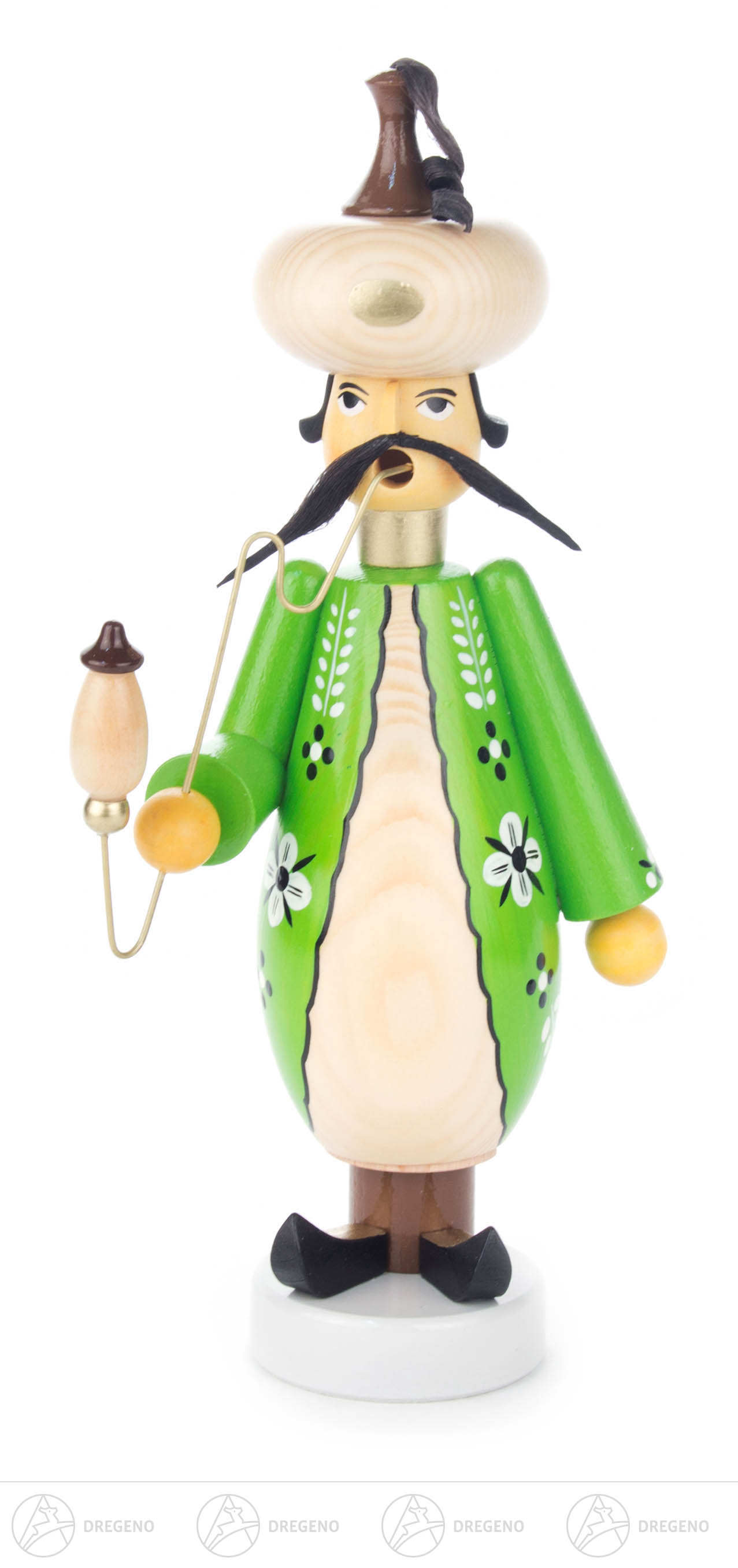 Räuchermann Türke, grün Räuchermann Türke, grün