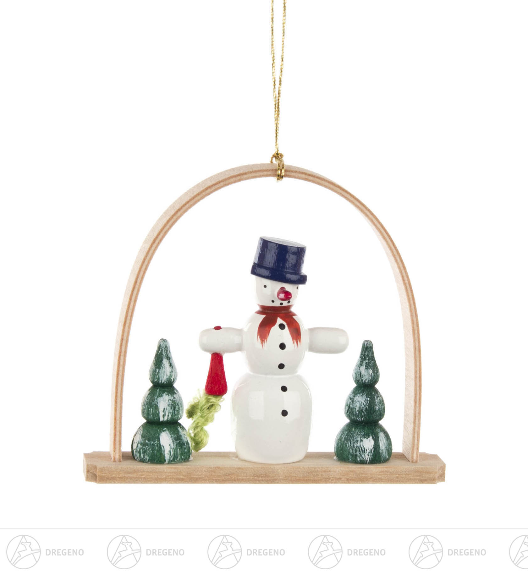 Behang Schneemann mit Möhre im Bogen 7cm Behang Schneemann mit Möhre im Bogen 7cm