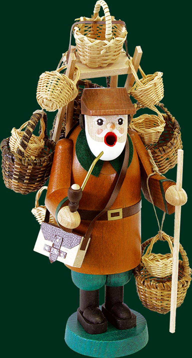 Räuchermann Korbhändler  23 cm