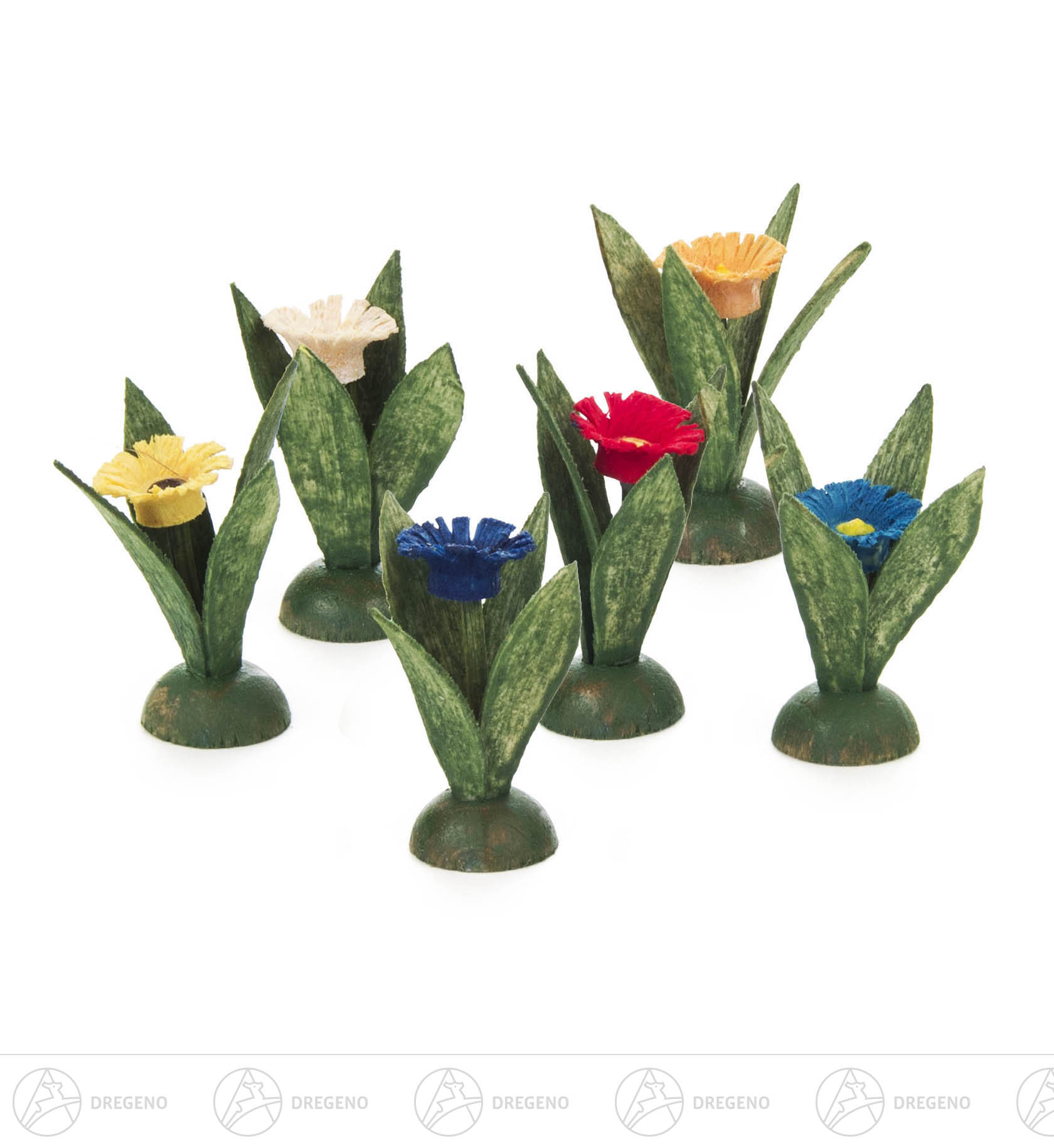 Blumenstöckchen (6) 4cm Blumenstöckchen (6) 4cm