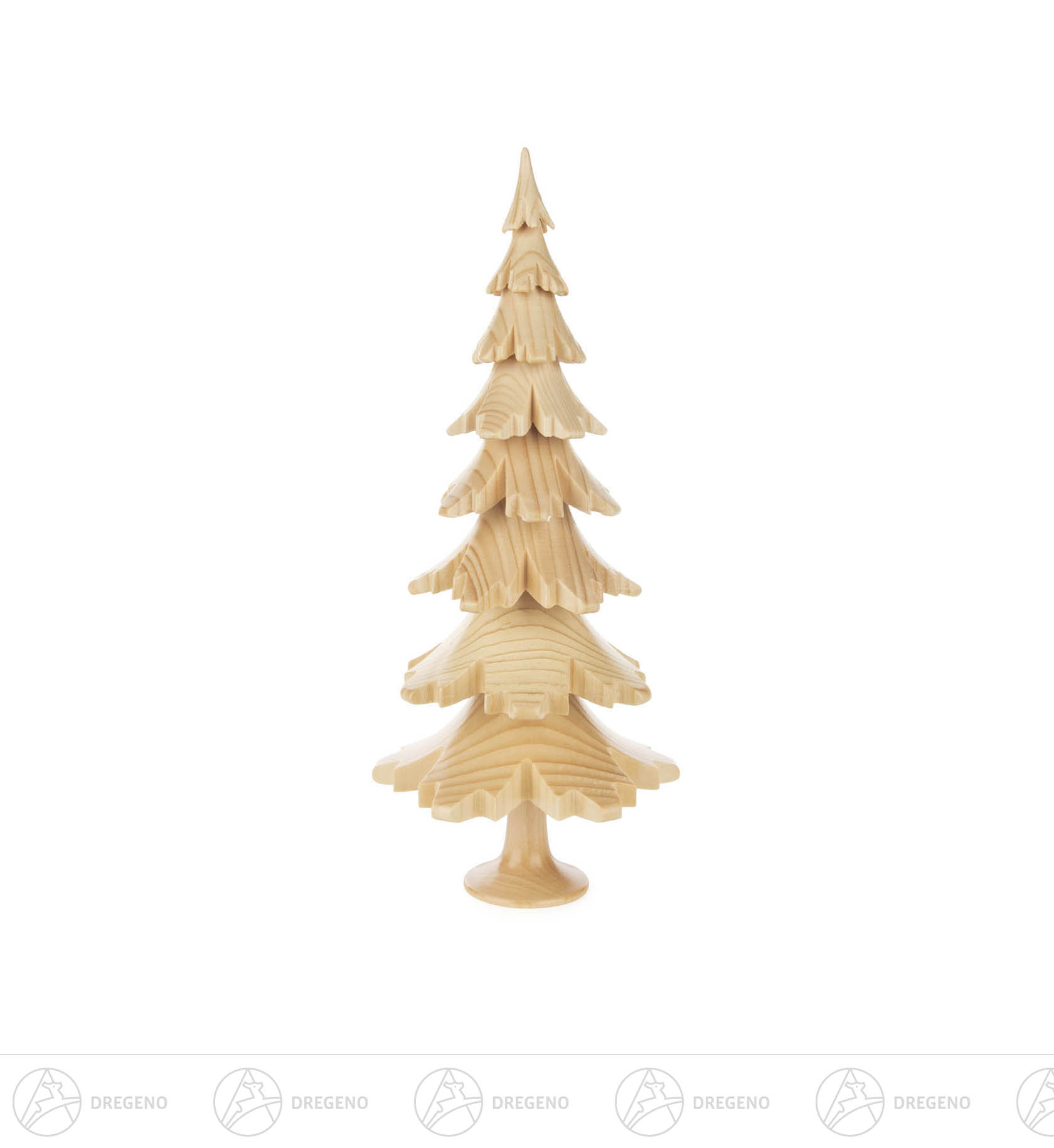 Massivholzbaum natur 24,5 cm